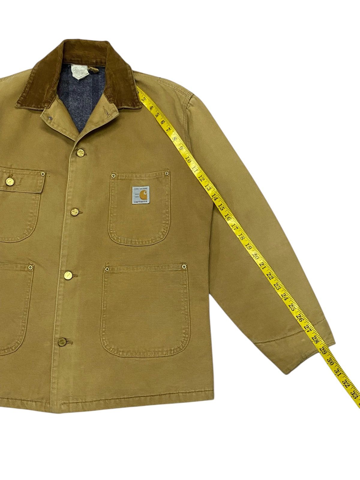 Carhartt × Vintage Carhatt 100 Anniversary Duck Canvas Chore Blanket Jacket Size US L / EU 52-54 / 3 - 21 Thumbnail