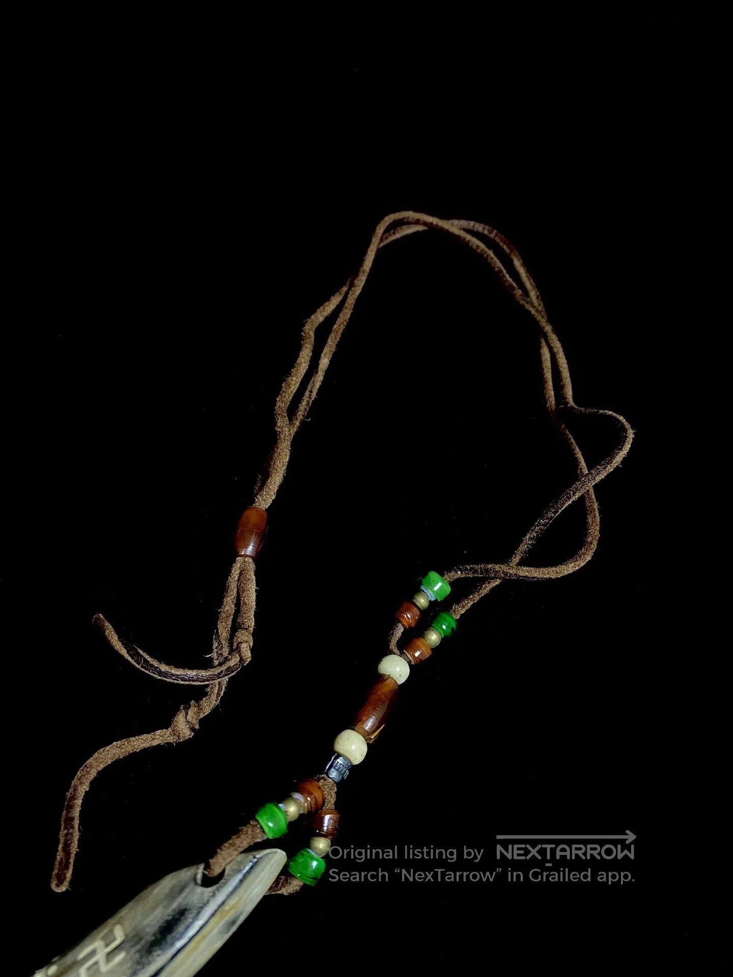 Kapital Kapital Wooden Horn Pendant Necklace. Size ONE SIZE - 7 Thumbnail