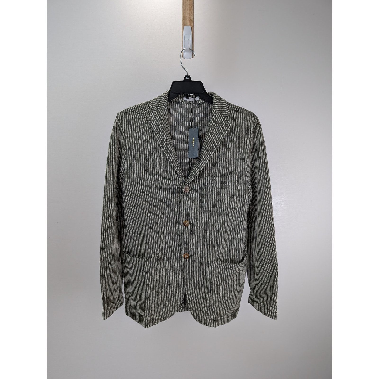 Boglioli o1rshd1 CC20 Striped Blazer Jacket Suits in Multicolor Size US M / EU 48-50 / 2 - 1 Thumbnail