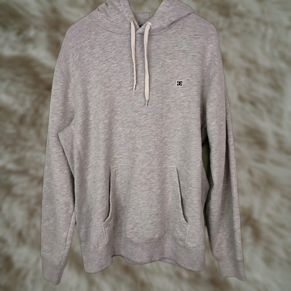Vintage VINTAGE DC Premium Label Embroidered Logo Hoodie Sweatshirt Large Gray Mens L Size US L / EU 52-54 / 3 - 1 Thumbnail