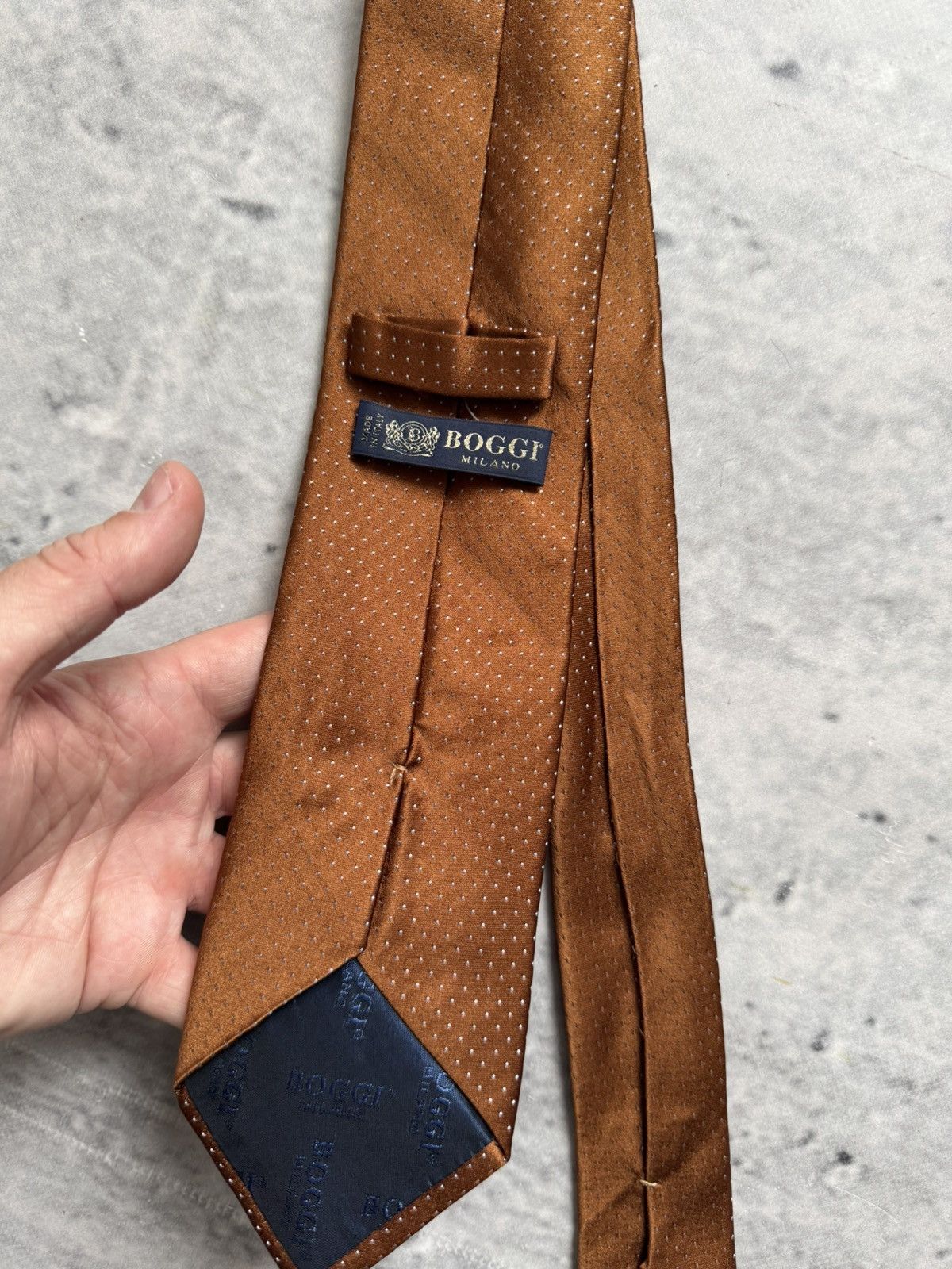 Boggi × Vintage Vintage Boggi tie Milano Size ONE SIZE - 2 Thumbnail