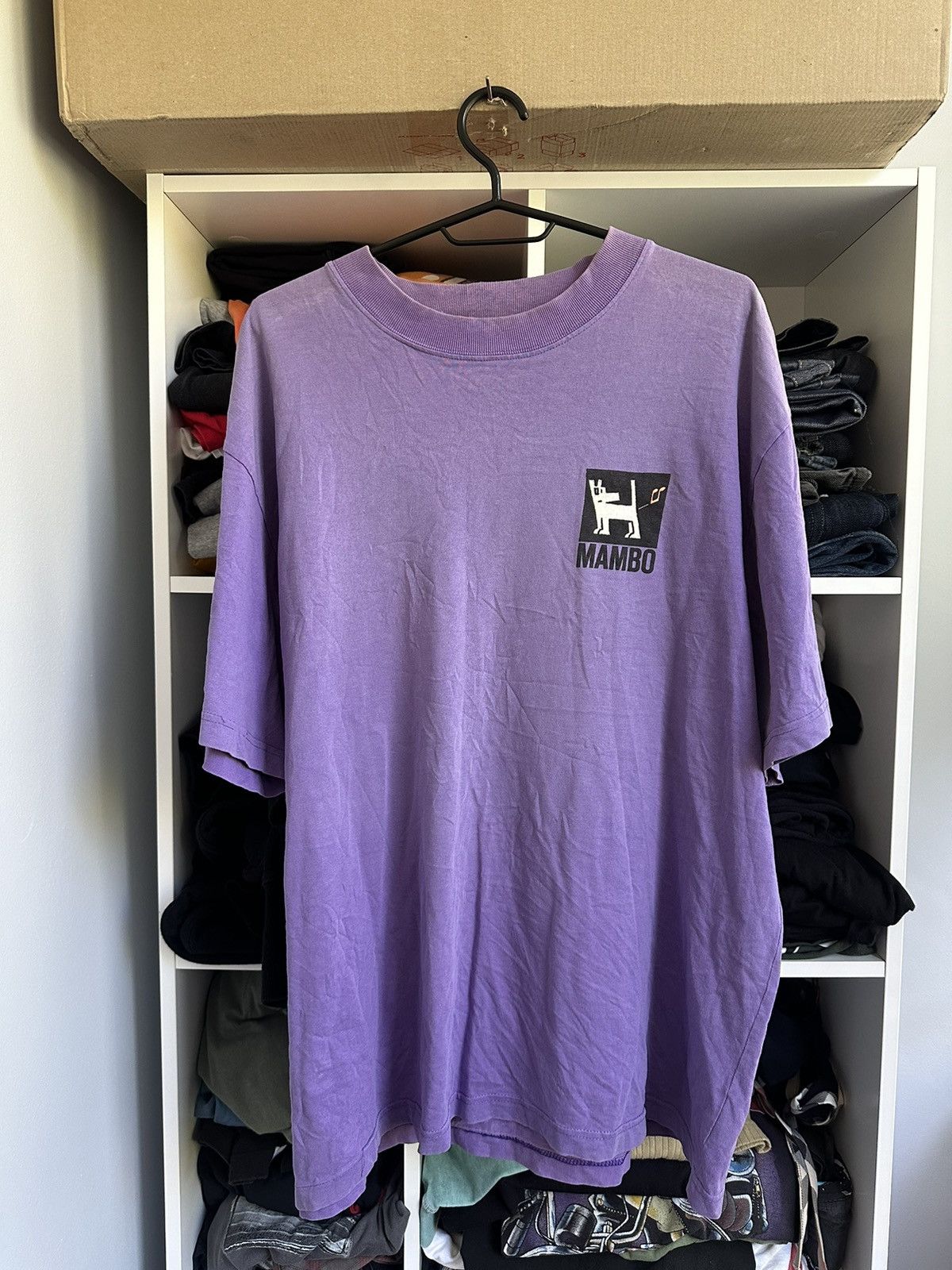 Mambo 🔥VINTAGE SURF STYLE 1990 MAMBO “DOG EAT DOG” T-SHIRT Size US L / EU 52-54 / 3 - 9 Thumbnail