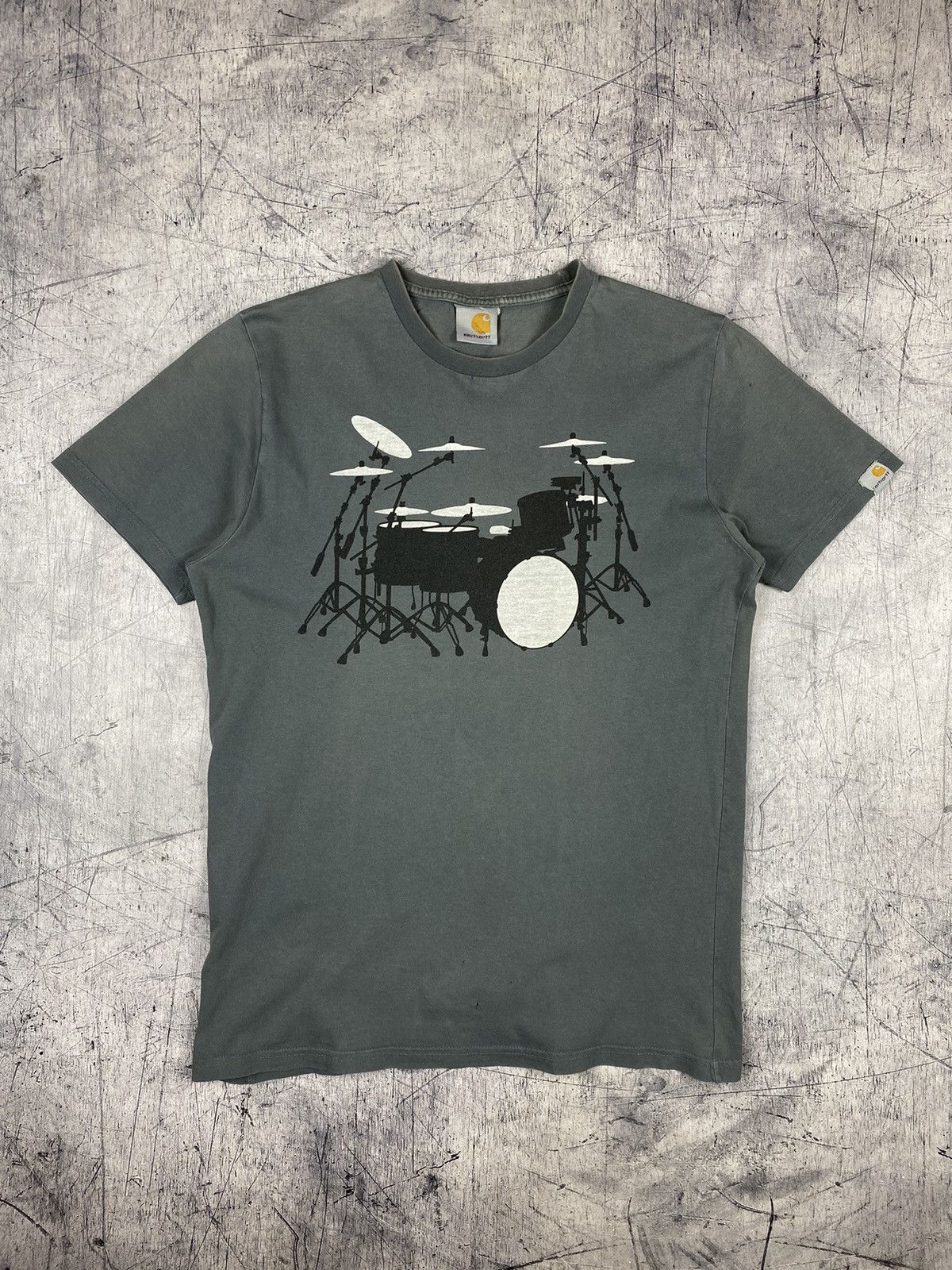 Carhartt Vintage Carhartt Drums Tee T Shirt Size US S / EU 44-46 / 1 - 2 Thumbnail