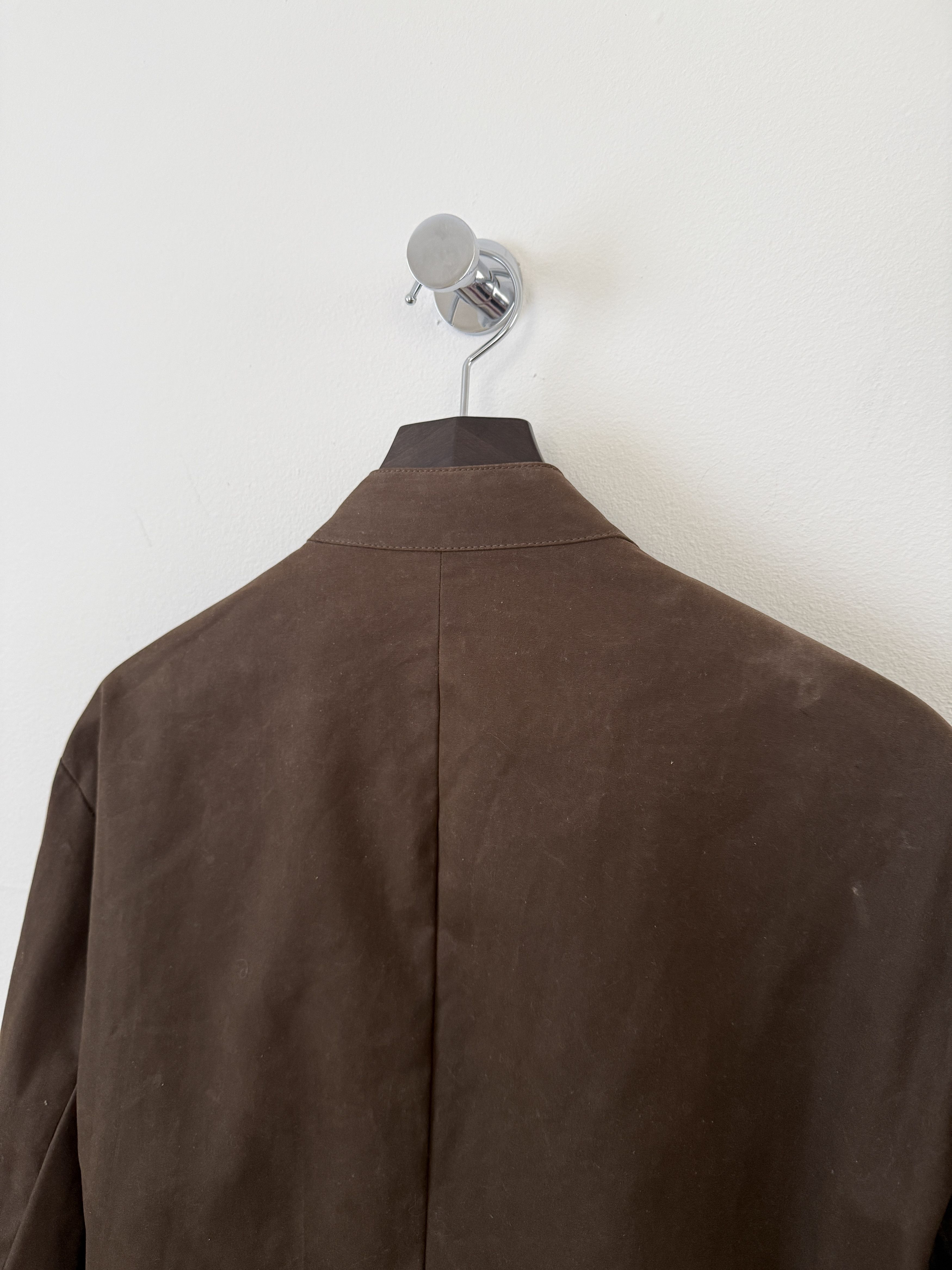Maison Margiela 2003 Waxed 5 Zip Moto Jacket Size US M / EU 48-50 / 2 - 12 Thumbnail