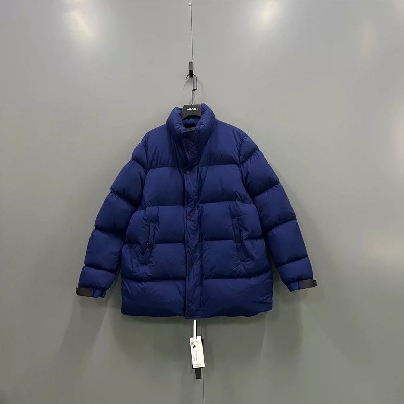 Louis Vuitton Louis Vuitton Blue standing collar down jacket Size US XL / EU 56 / 4 - 1 Thumbnail