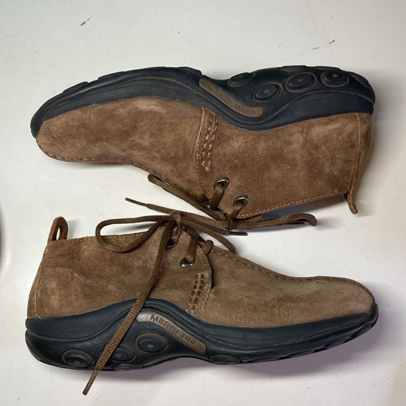 Merrell Merrell Brown Suede Size 40 Mens 7 Jungle Stitch Moc Size US 7 / EU 40 - 13 Thumbnail