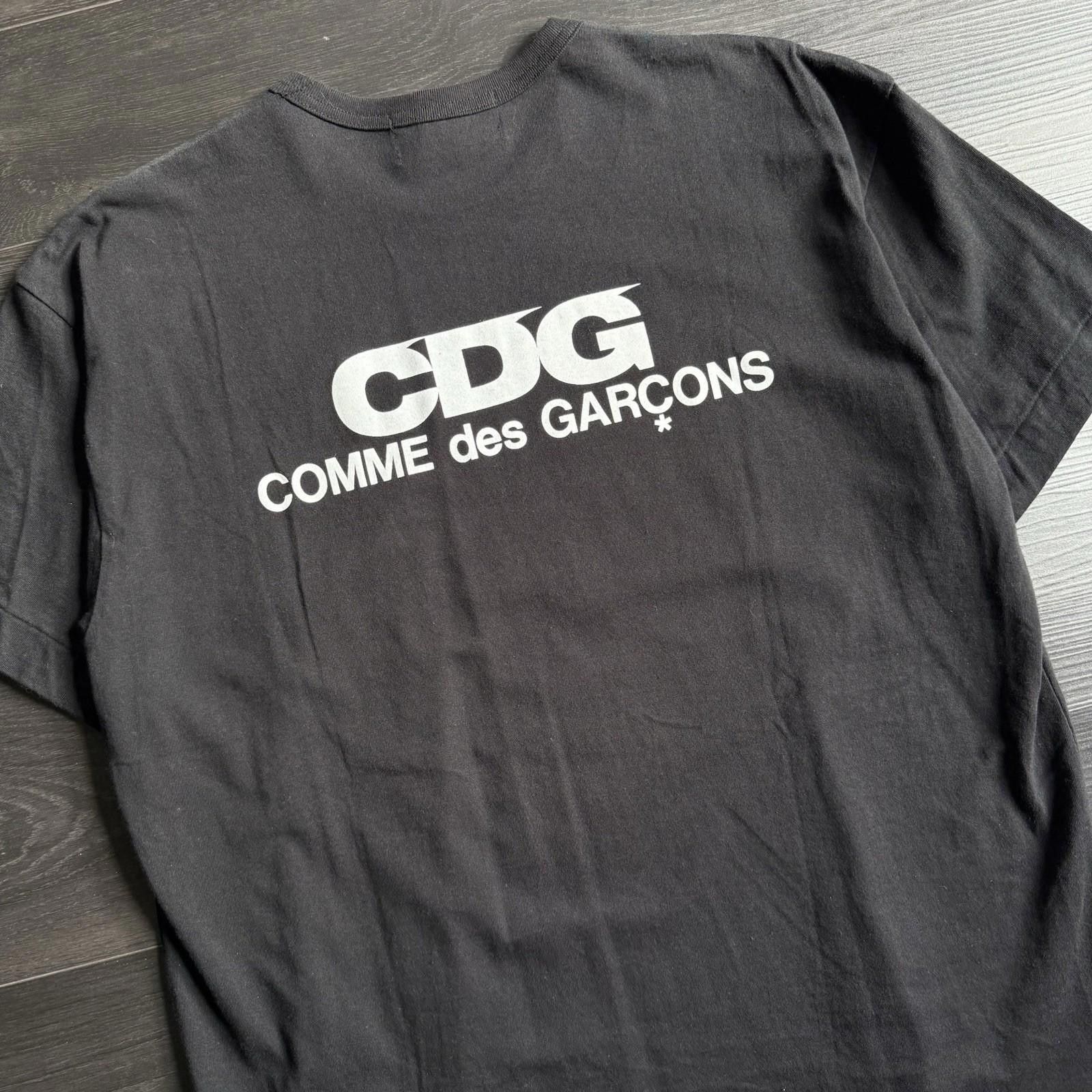 Comme des Garcons Comme Des Garcons CDG Black Logo Tee XXL Size US XXL / EU 58 / 5 - 3 Thumbnail