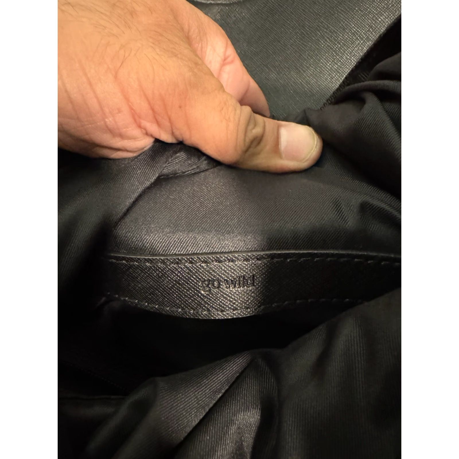 Lululemon VINTAGE Lululemon Go Wild Black Tote Bag Fold Over Top Large Tote Women Medium Black Size M / US 6-8 / IT 42-44 - 7 Thumbnail