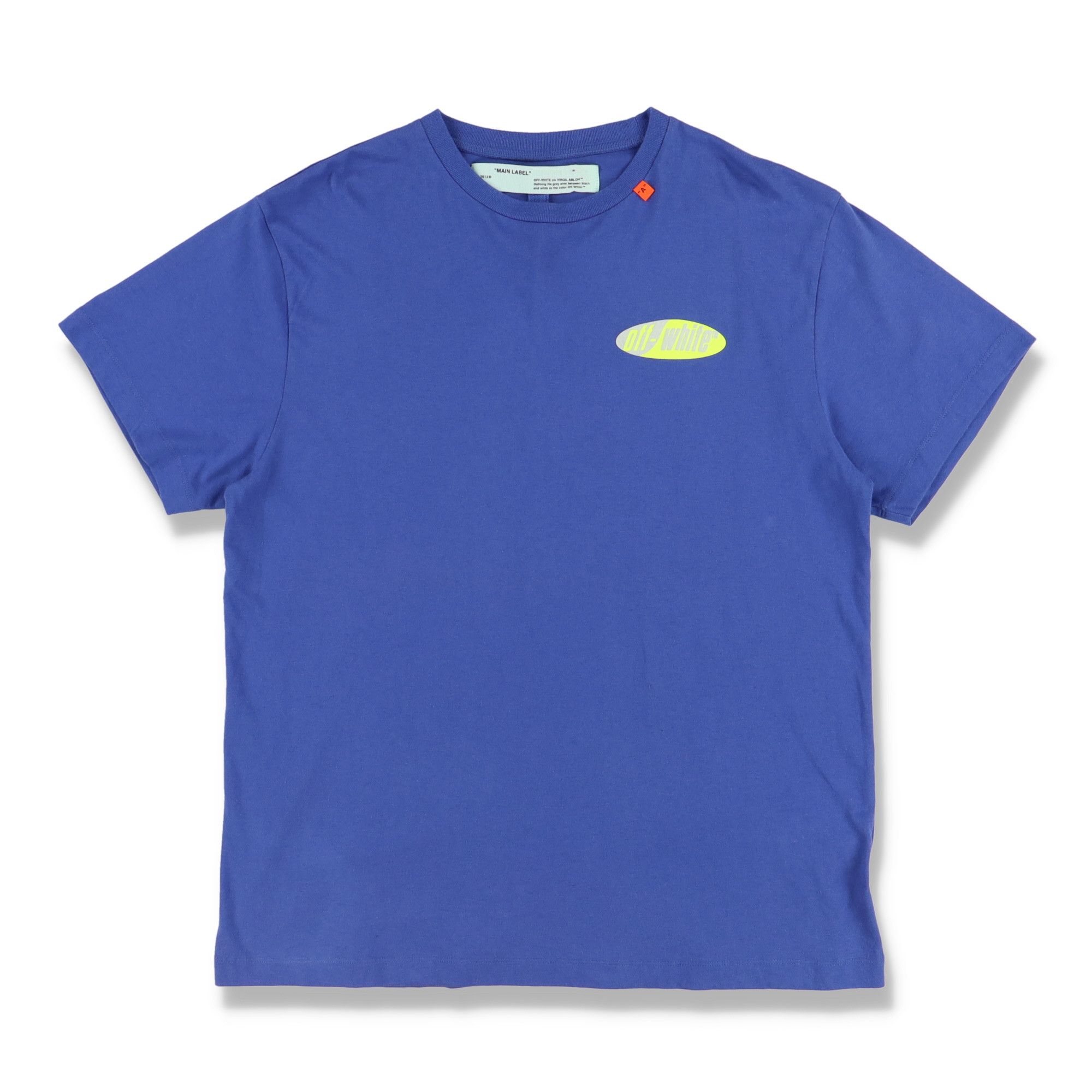 Off-White Blue and Yellow Split Arrows Oversized T-Shirt Size US L / EU 52-54 / 3 - 5 Thumbnail