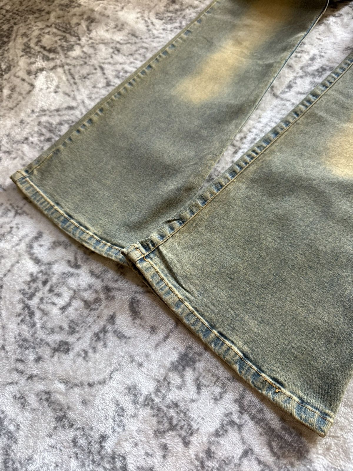 Diesel 2000s Diesel Mud Wash Flared Jeans Rare Size US 27 - 8 Thumbnail