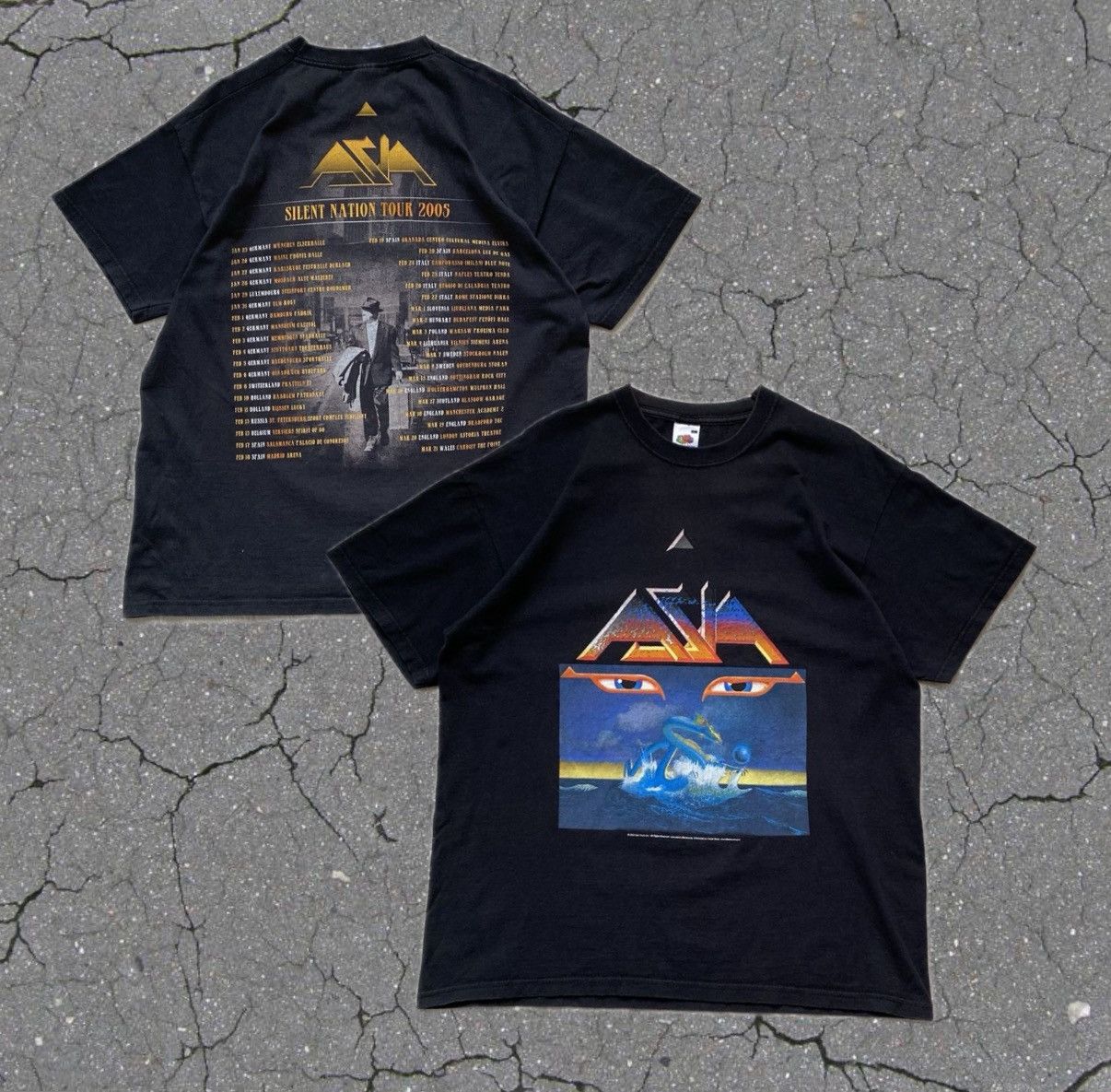 Band Tees 2003 Vintage Asia Rock Band Tour Tee Size US L / EU 52-54 / 3 - 1 Thumbnail