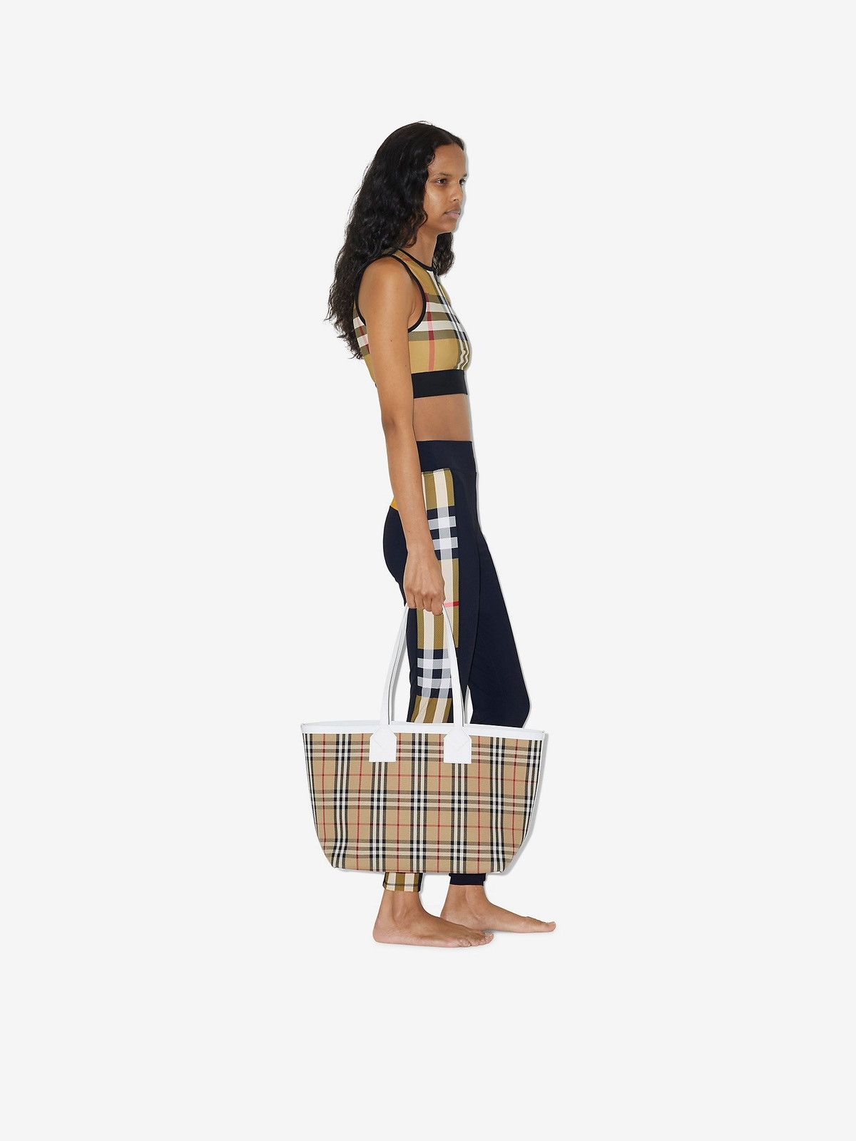 Burberry Burberry Check Stretch Jersey Bra Top Size XS / US 0-2 / IT 36-38 - 3 Thumbnail