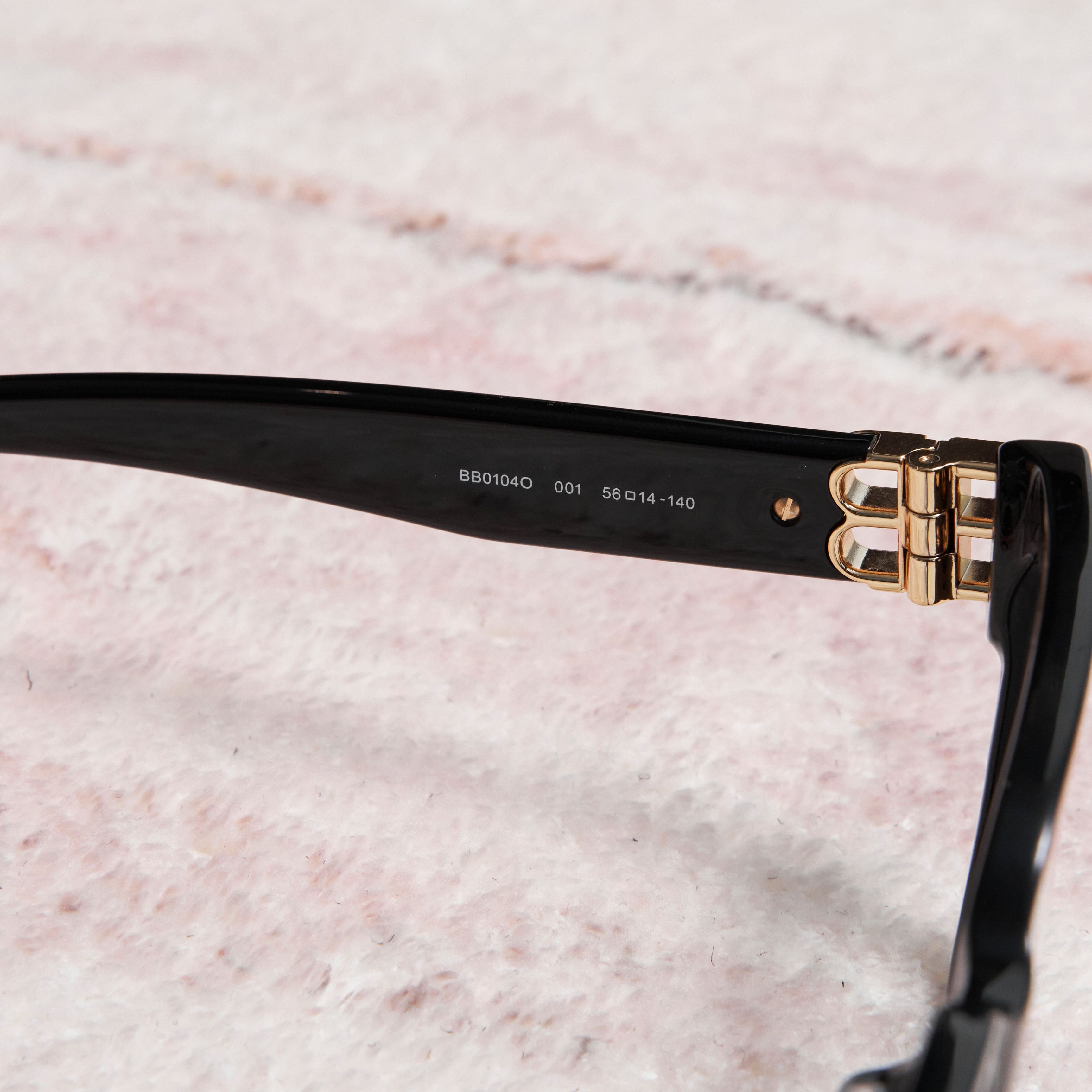 Balenciaga BALENCIAGA BB0104O 001 Sunglasses BLACK Size ONE SIZE - 6 Thumbnail