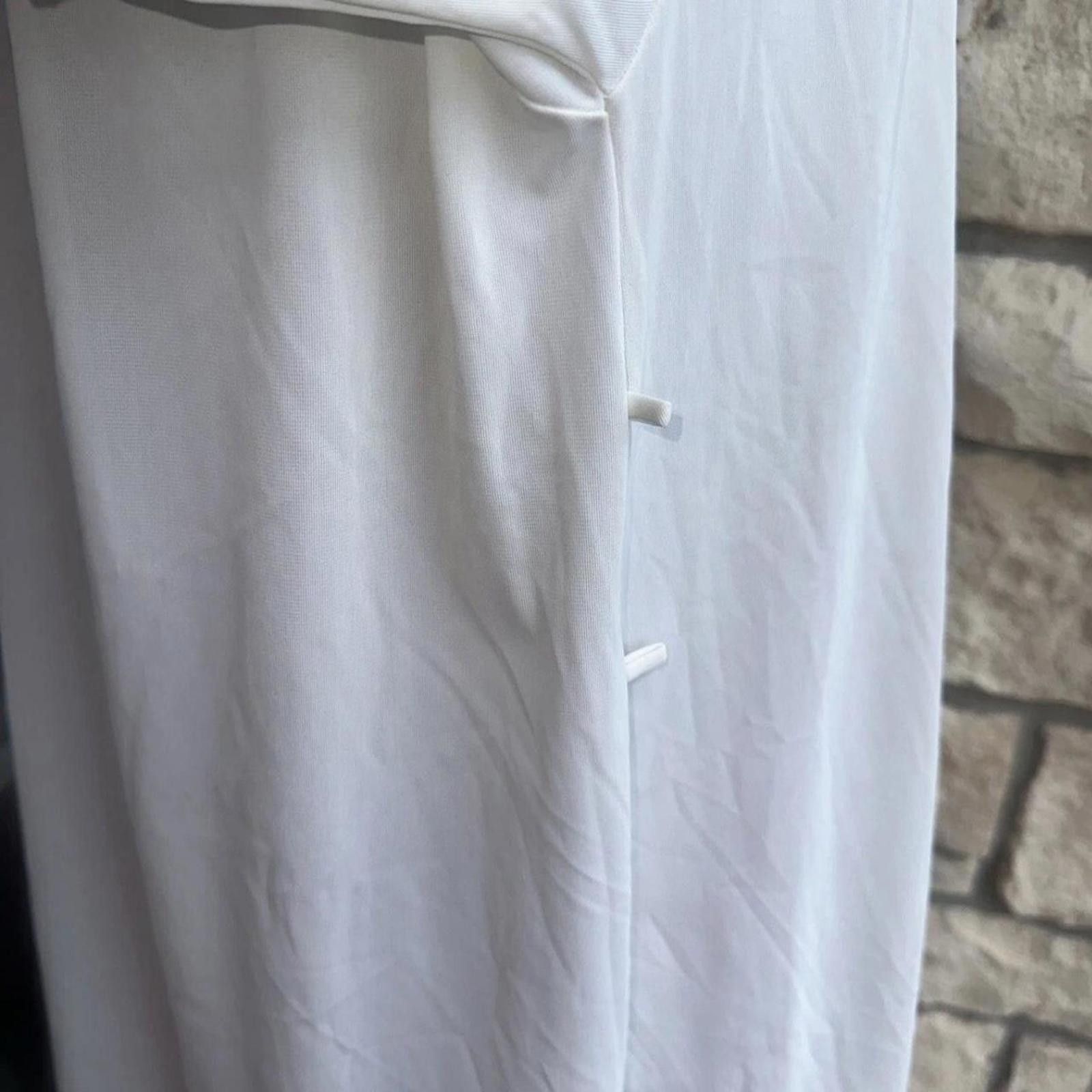 Other White vintage 80s midi dress 80s #sleepwear Size L / US 10 / IT 46 - 2 Thumbnail