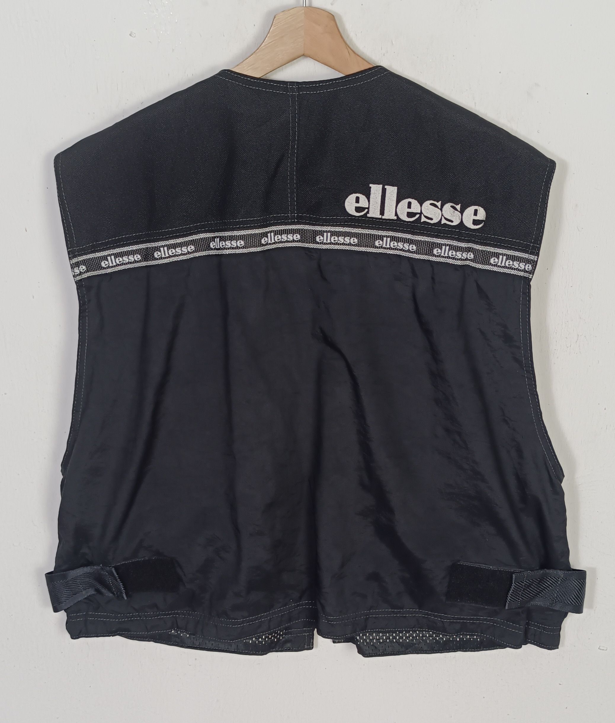 Ellesse × Goldwin × Japanese Brand Ellesse Multipocket Tactical Ski Vest Size US XL / EU 56 / 4 - 2 Thumbnail