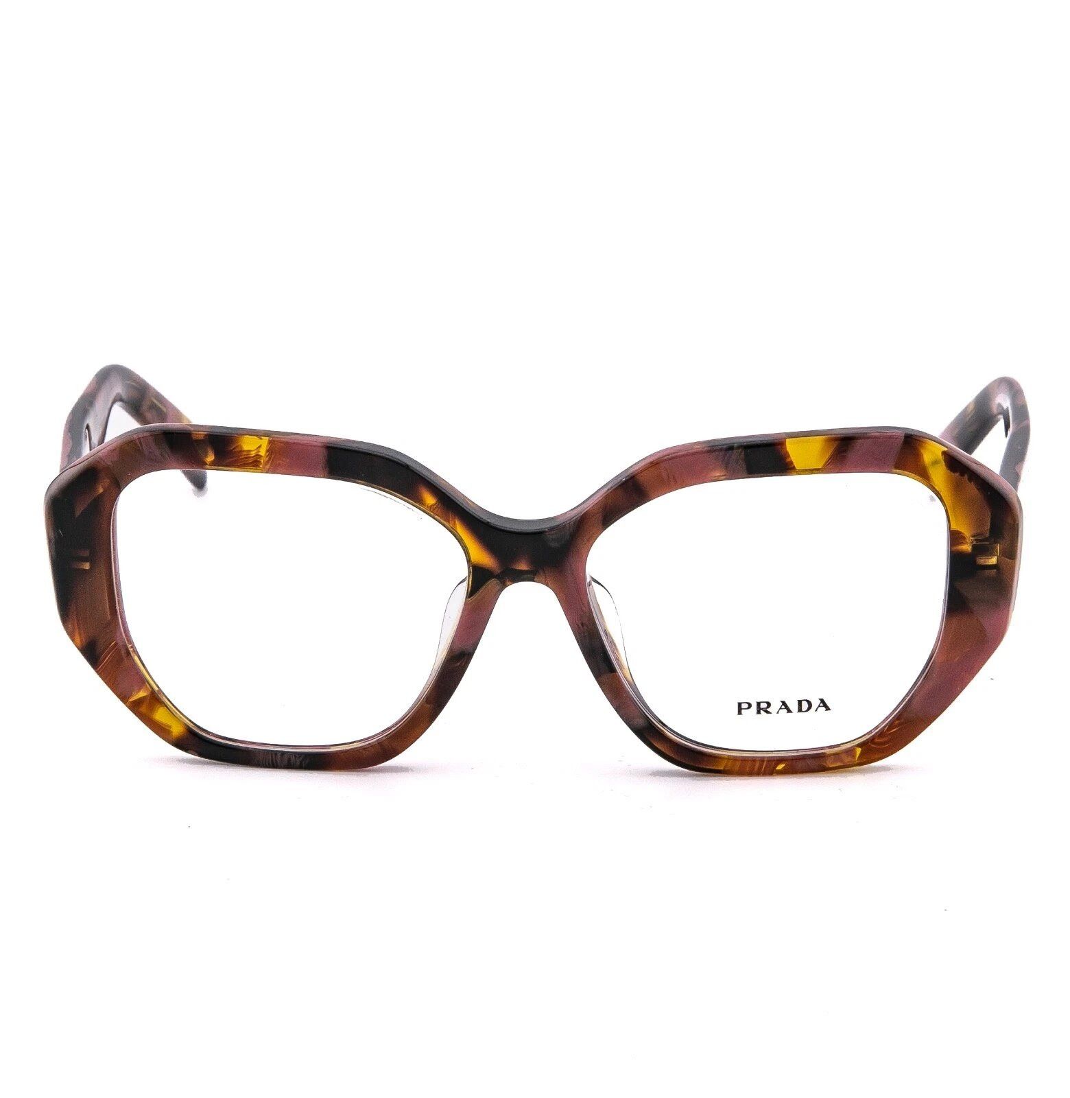 Prada PRADA SYMBOLE PRA07V Pink Havana Bold Eyeglass A07V A07 Size ONE SIZE - 2 Thumbnail