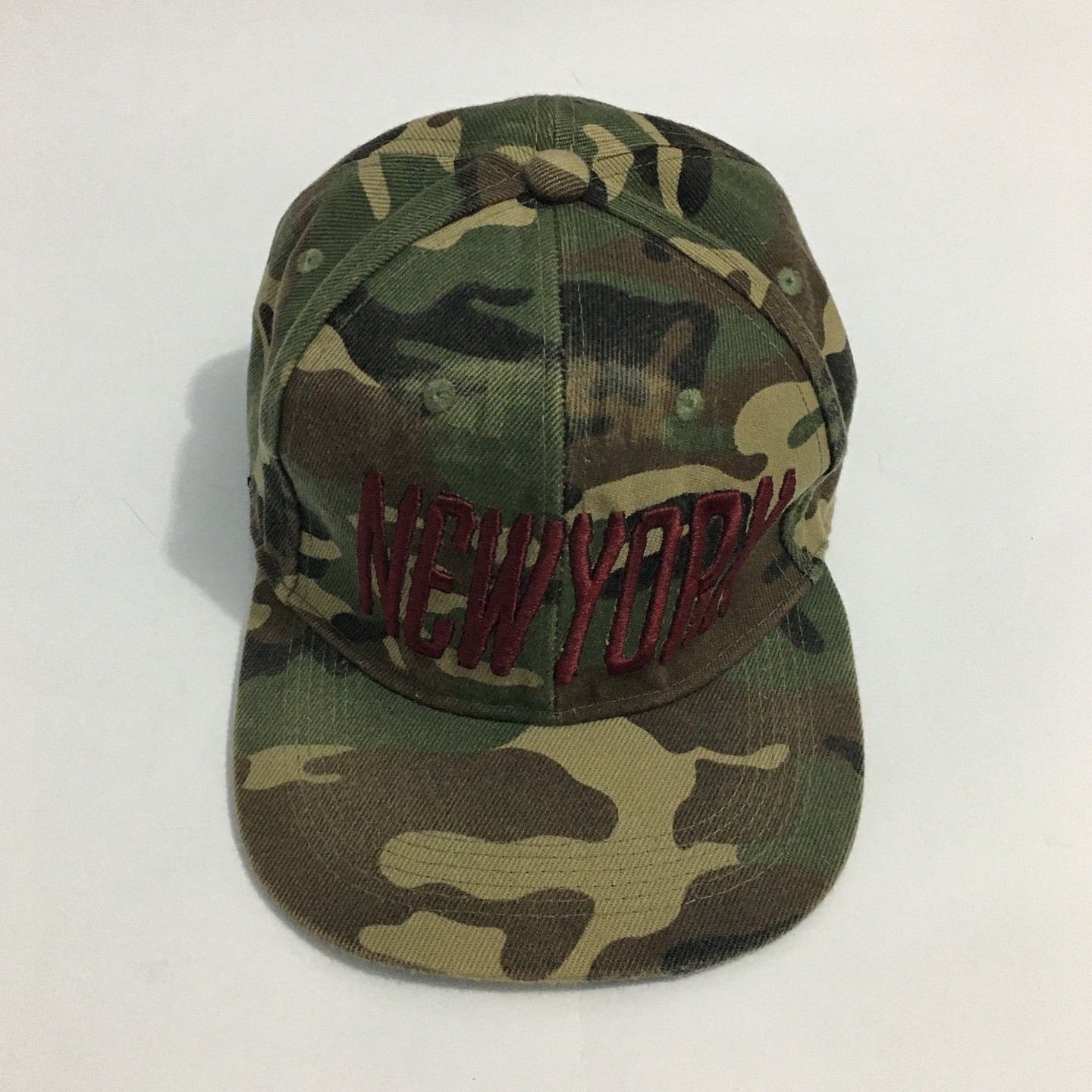 Vintage New York Camo Snapback Size ONE SIZE - 1 Thumbnail