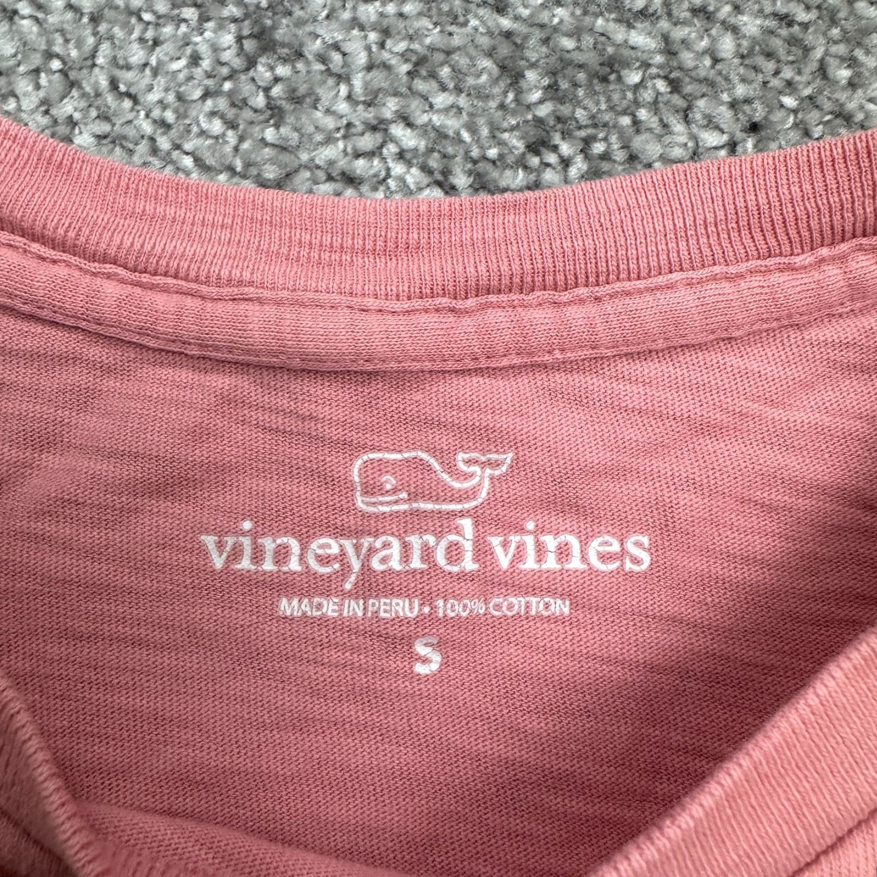 Vineyard Vines VINEYARD VINES Graphic T-Shirt Mens Small Pink Short Sleeve Pocket Tee Classic Outdoor Size US S / EU 44-46 / 1 - 6 Thumbnail
