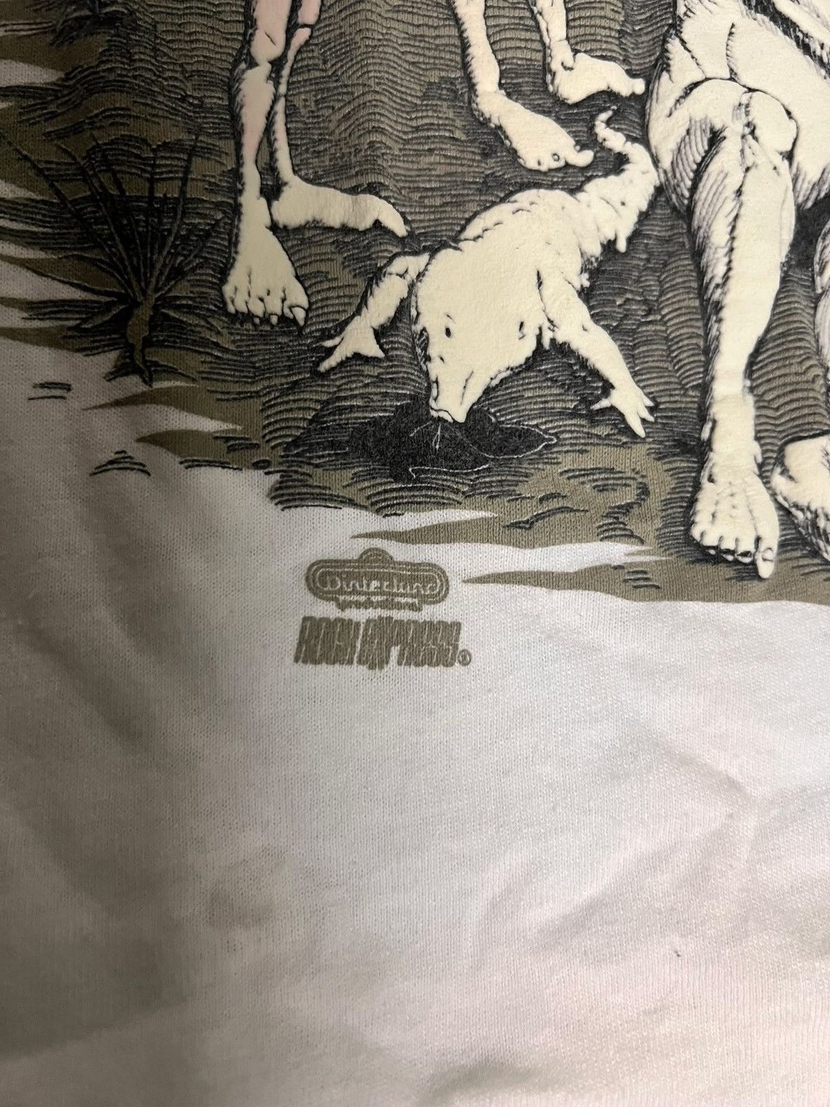 Ozzy Osbourne × Vintage Ozzy Osbourne (Jesus Ozzy : Grow in the dark) T Shirt Size US L / EU 52-54 / 3 - 5 Thumbnail