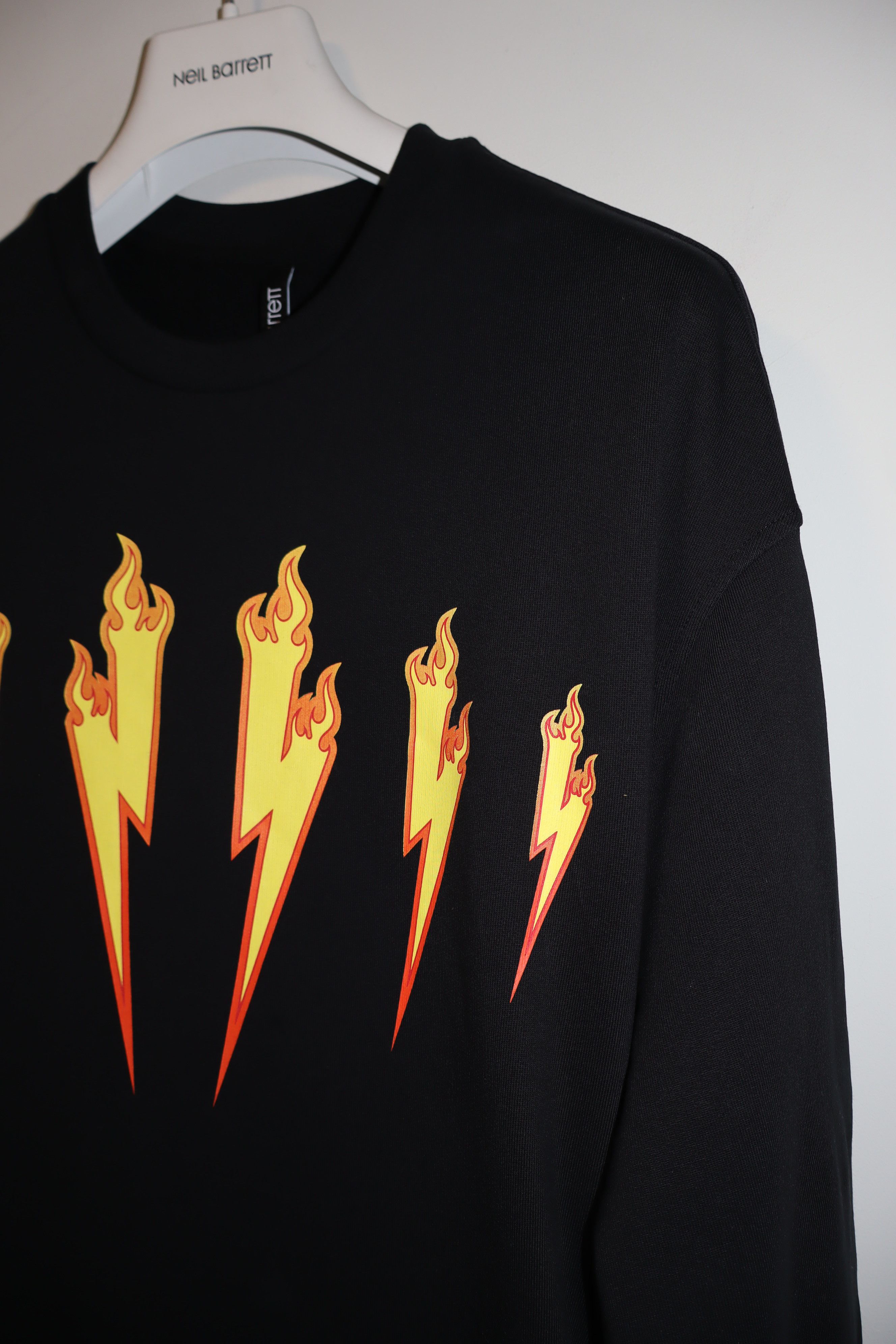 Neil Barrett Firebolt pocket sweatshirt Size US S / EU 44-46 / 1 - 2 Thumbnail