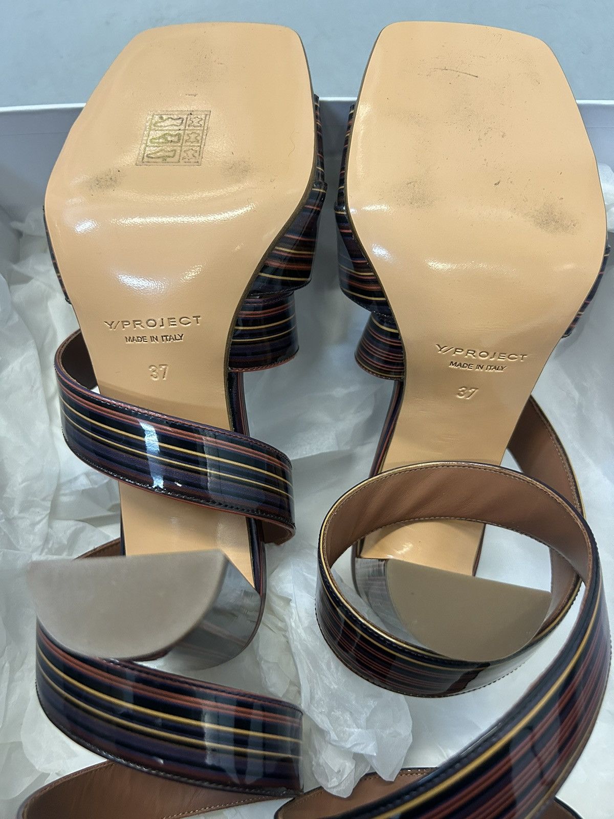Y/Project Y/PROJECT SPIRAL SANDALS Size US 6 / IT 36 - 3 Thumbnail