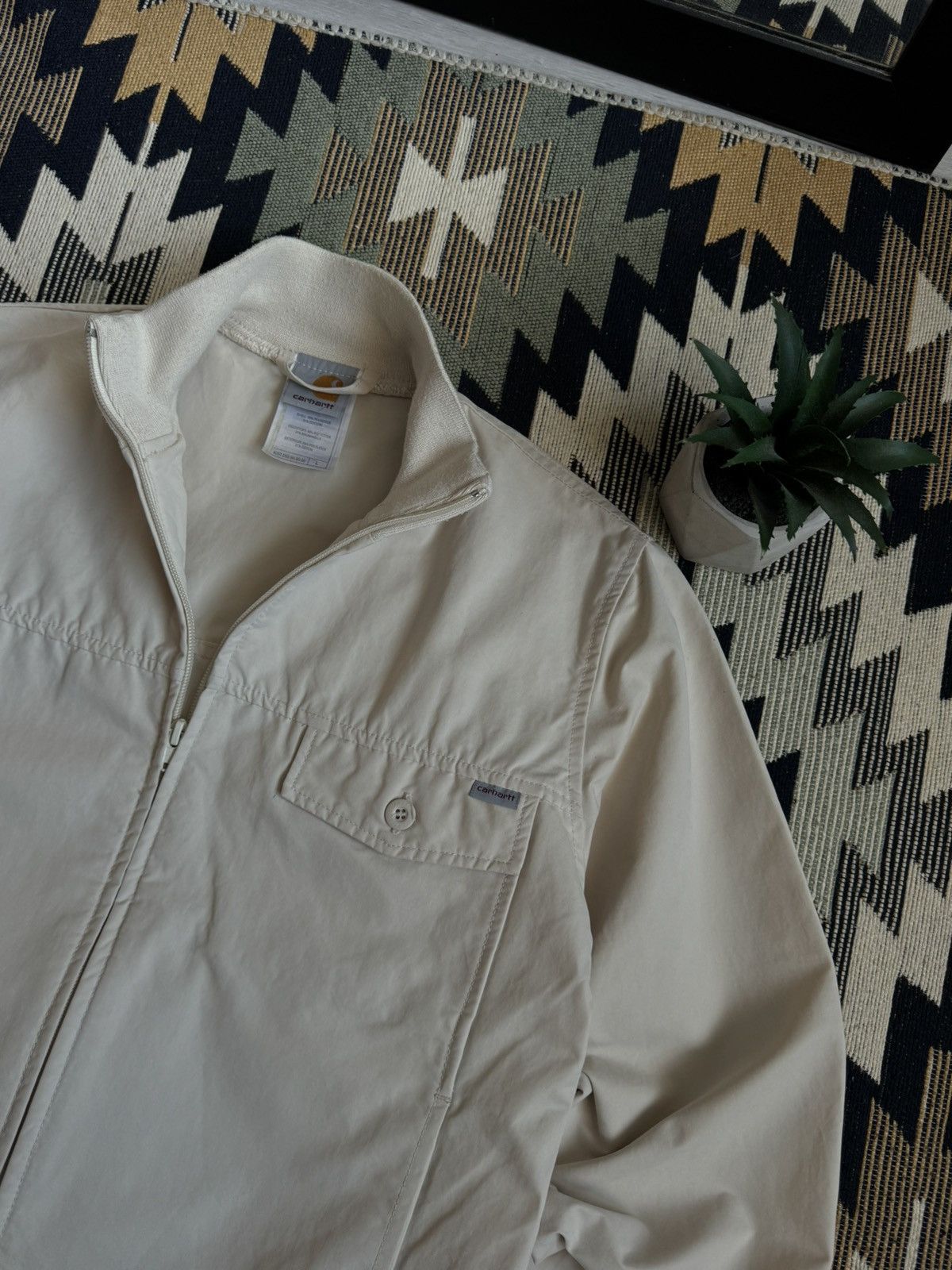 Carhartt Vintage Carhartt Beige Women’s Jacket Size L / US 10 / IT 46 - 5 Thumbnail