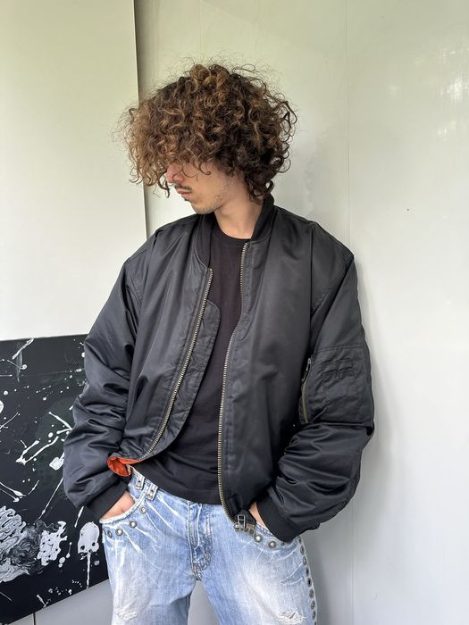 Vintage Vintage 90s MA 1 Intermediate Bomber Jacket | Grailed