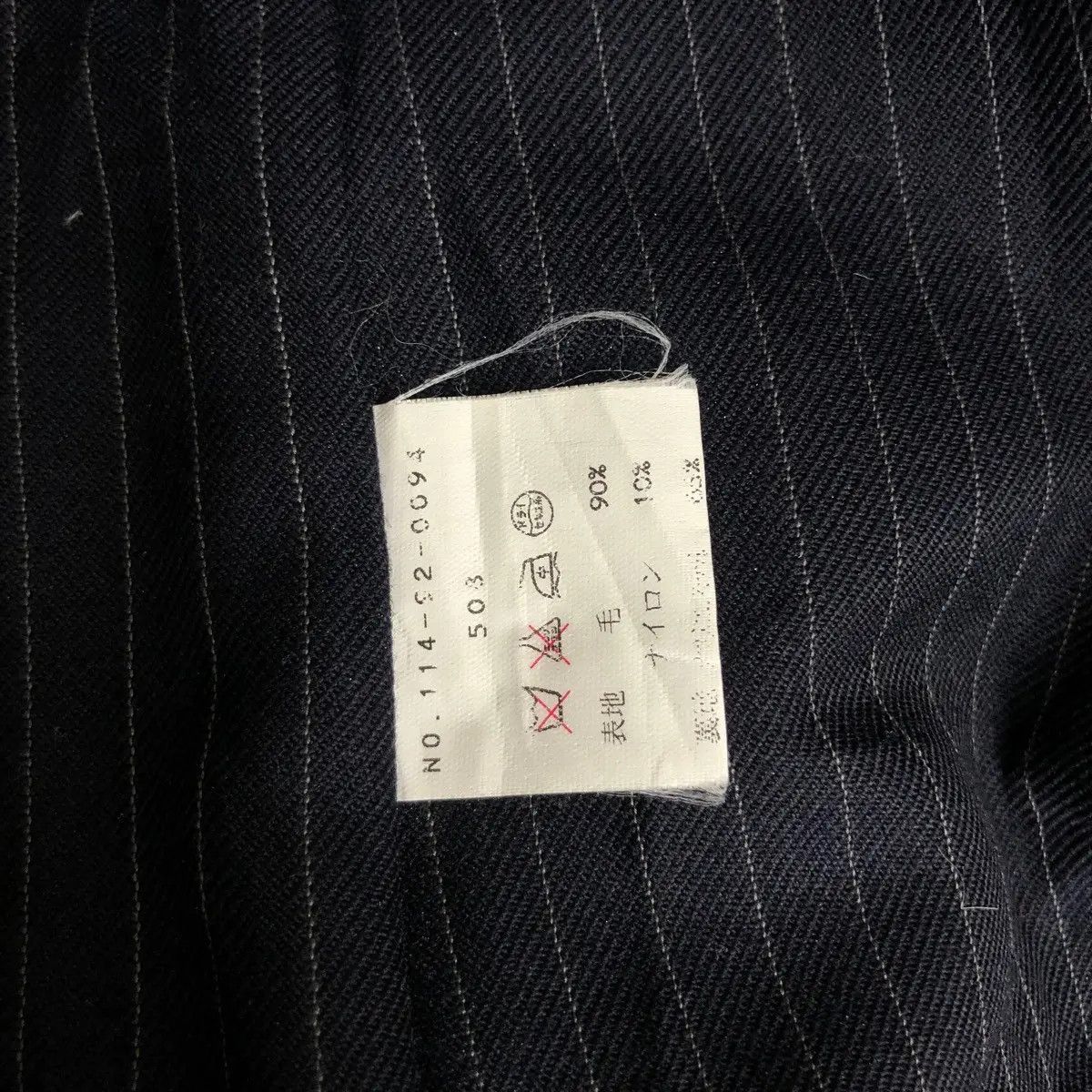 SHIPS Vtg SHIPS JAPAN DESIGNER Minimalist Parka Wool Coat Jacket Size M / US 6-8 / IT 42-44 - 5 Thumbnail