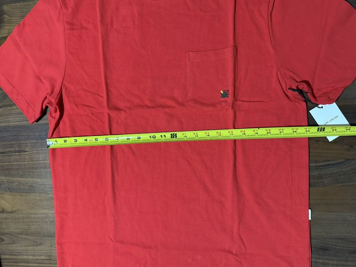 Aime Leon Dore Aime Leon Dore ALD Crest Pocket Tee in True Red Size XL Size US XL / EU 56 / 4 - 6 Thumbnail