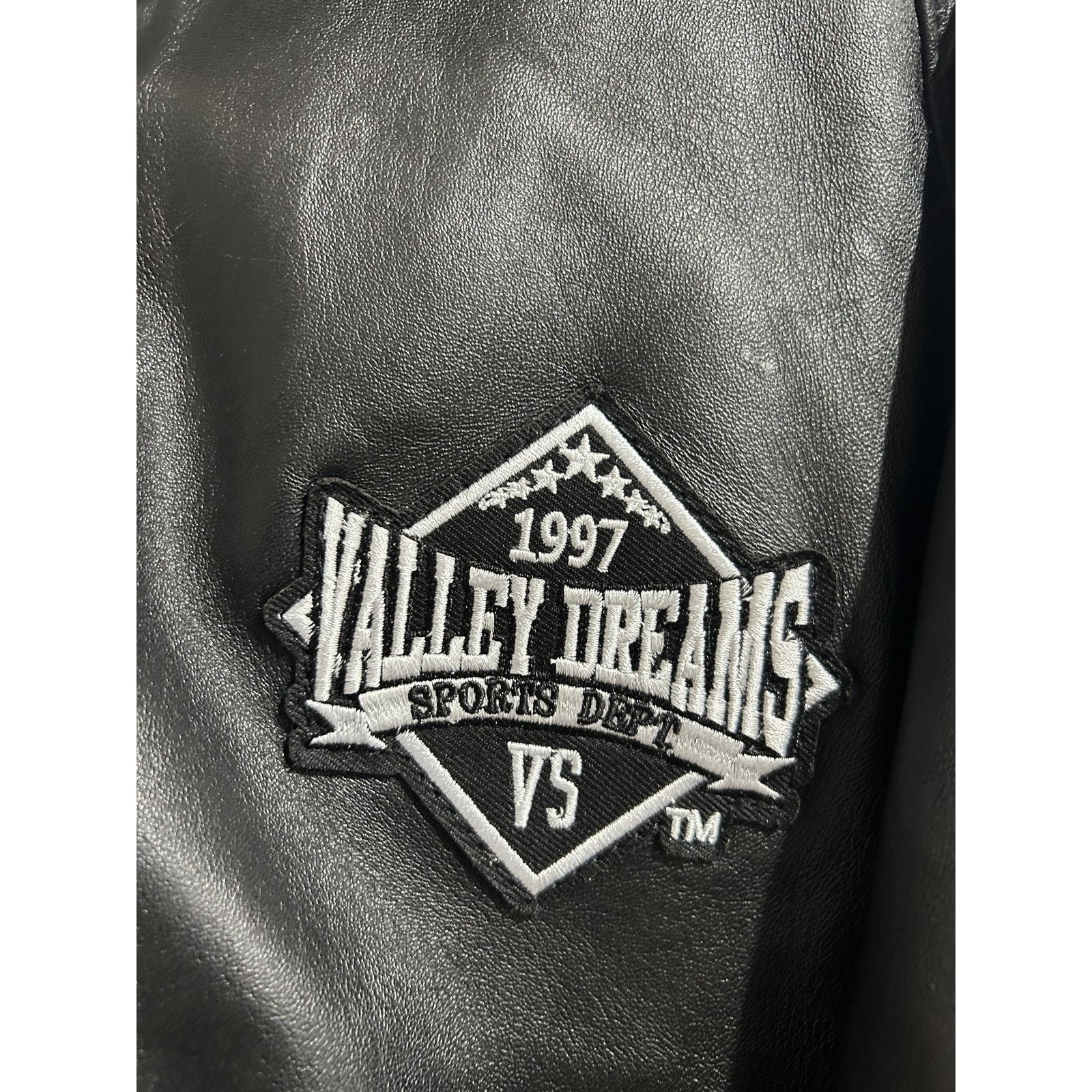 Vale VALE FOREVER VALLEY COACH BLACK LEATHER JACKET SIZE XXL Size US XXL / EU 58 / 5 - 4 Thumbnail