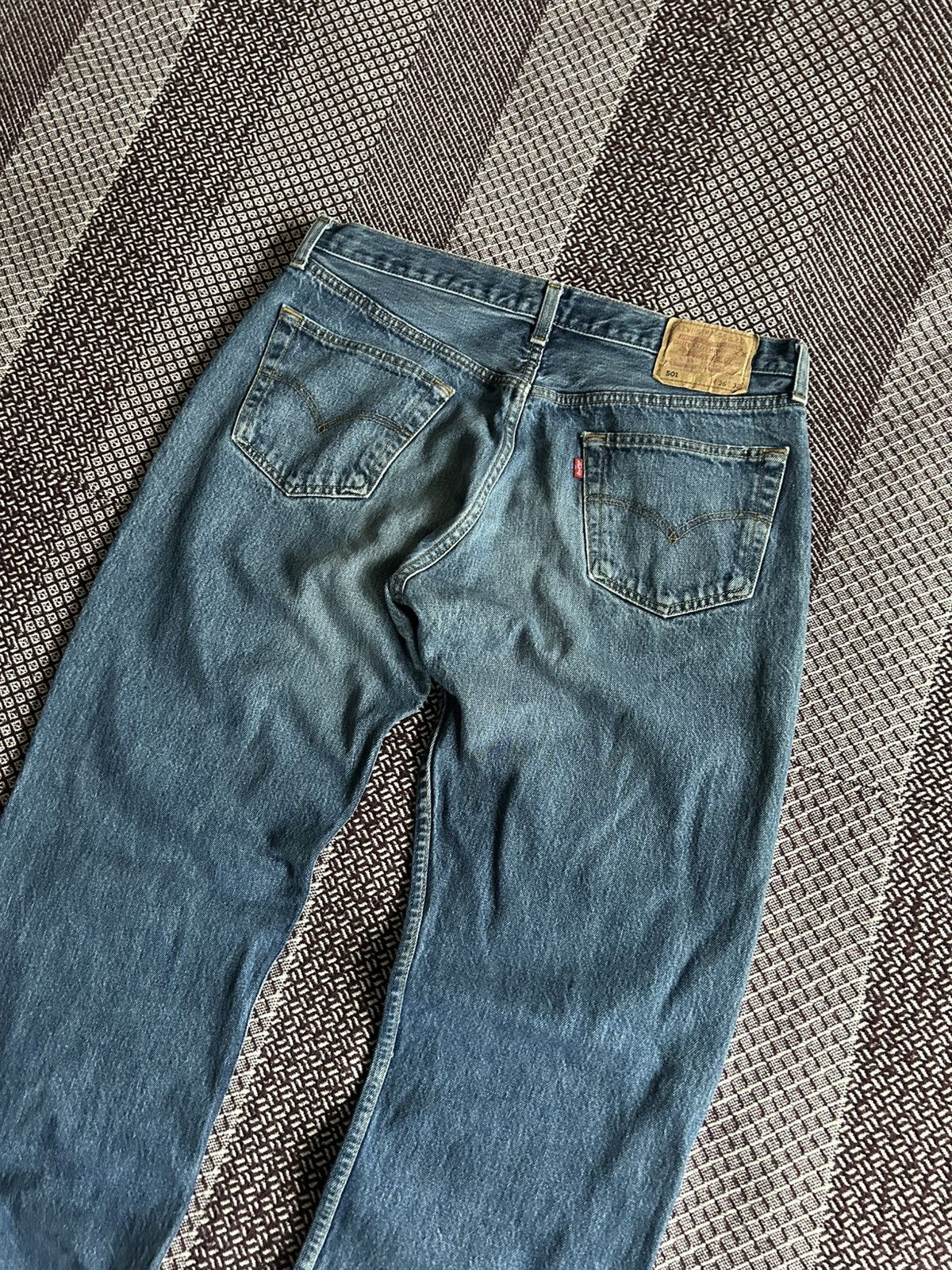 Levi's Vintage Levis 501 USA Denim Jeans Washed Streetwear W36 L32 Size US 36 / EU 52 - 4 Thumbnail