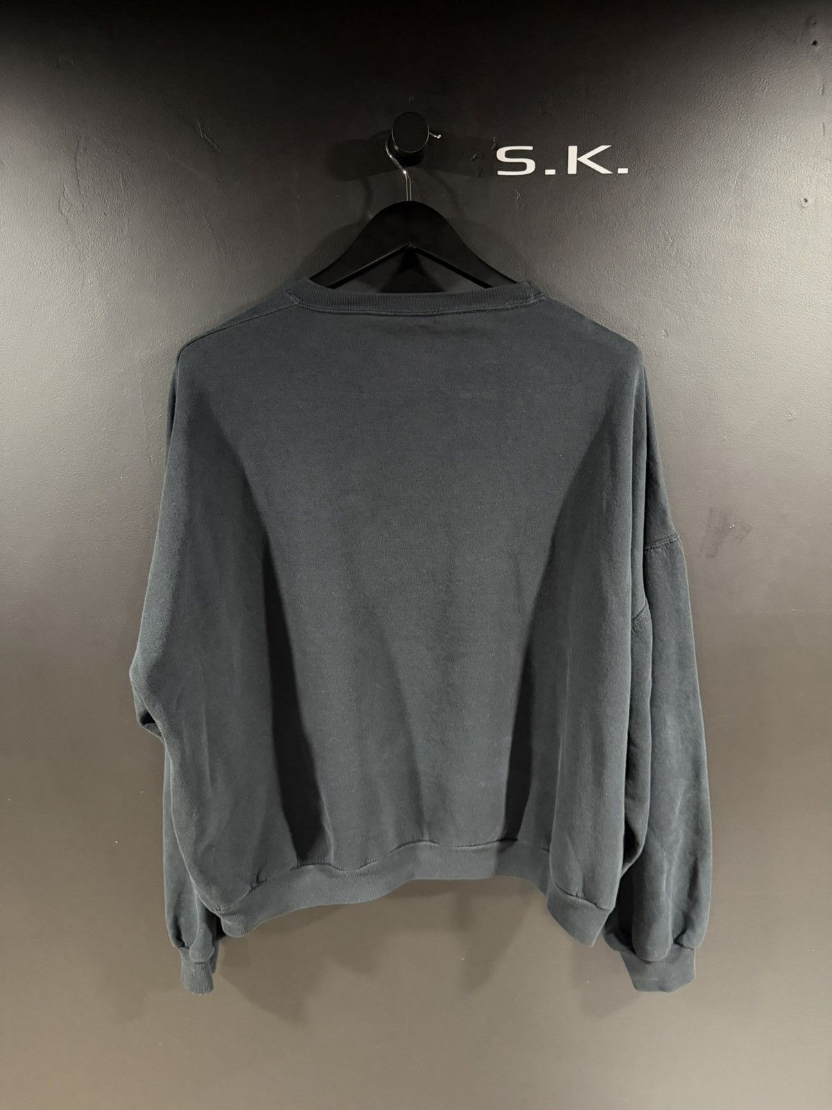 Vintage 1980s Vintage Faded Grunge Blank Cropped Sweatshirt XXL Size US XXL / EU 58 / 5 - 5 Thumbnail