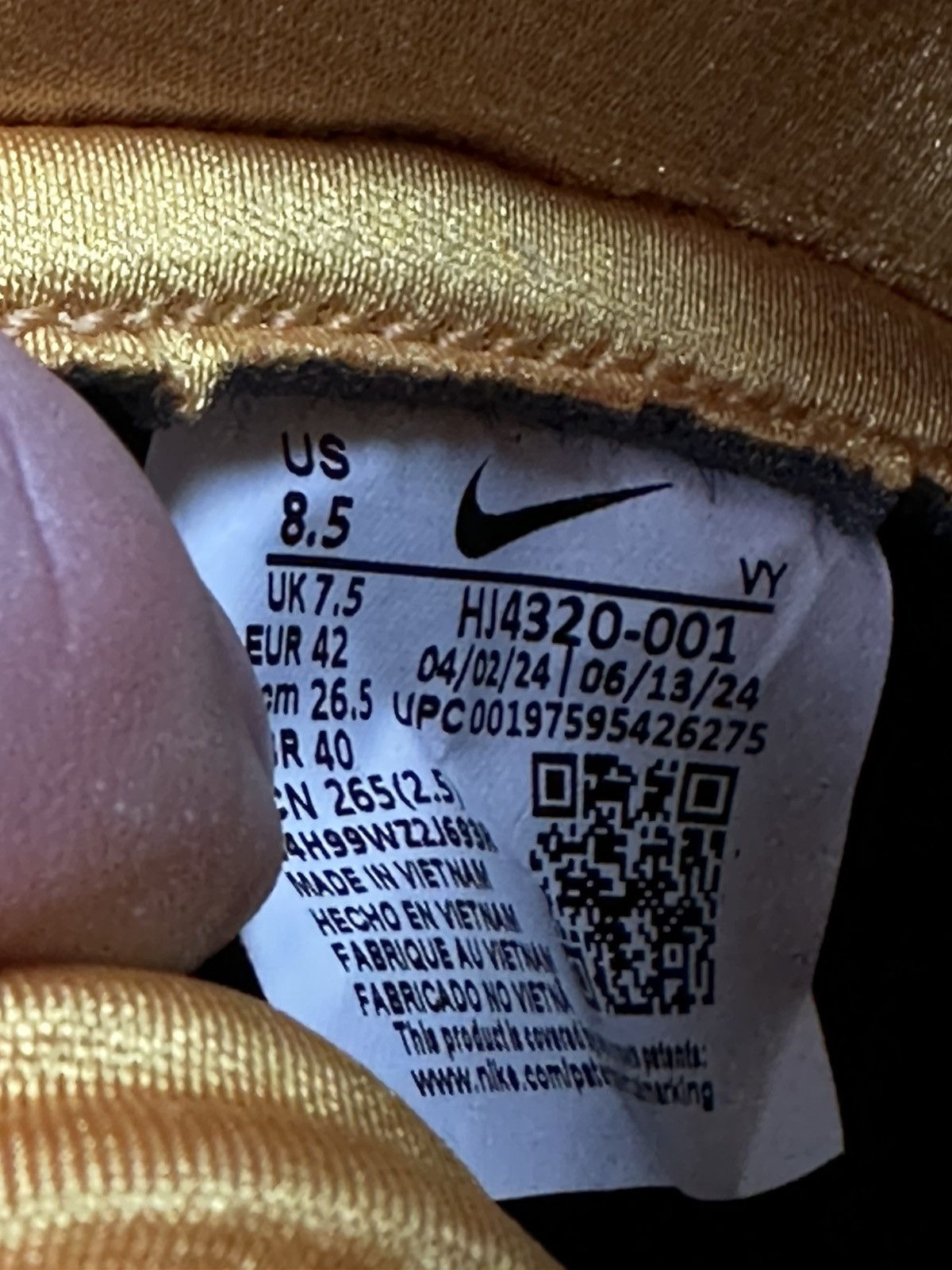 Nike × Wu-Tang Clan Wutang Dunk High. Size US 8.5 / EU 41-42 - 4 Thumbnail