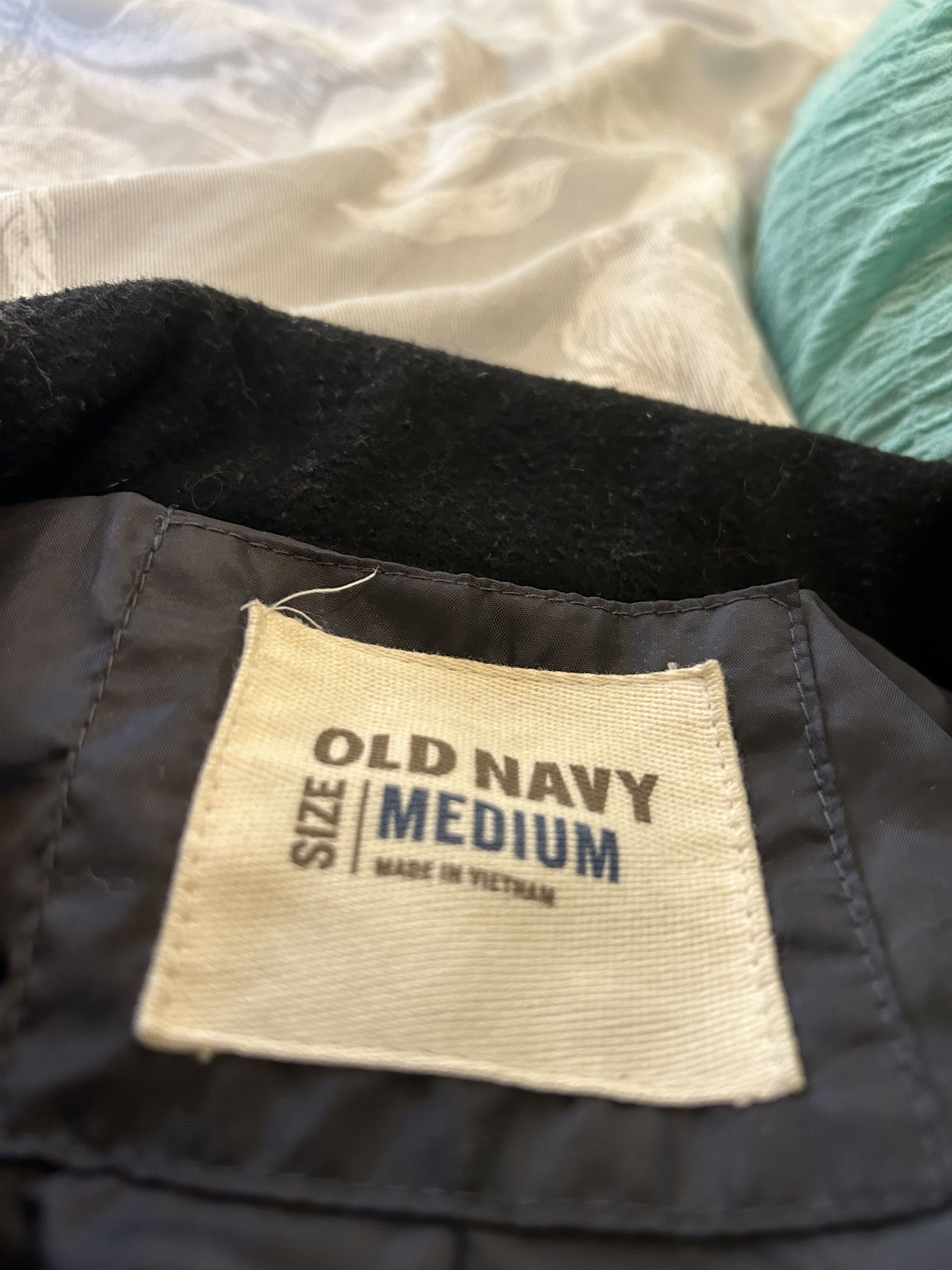 Old Navy Black Peacoat Size US M / EU 48-50 / 2 - 3 Thumbnail