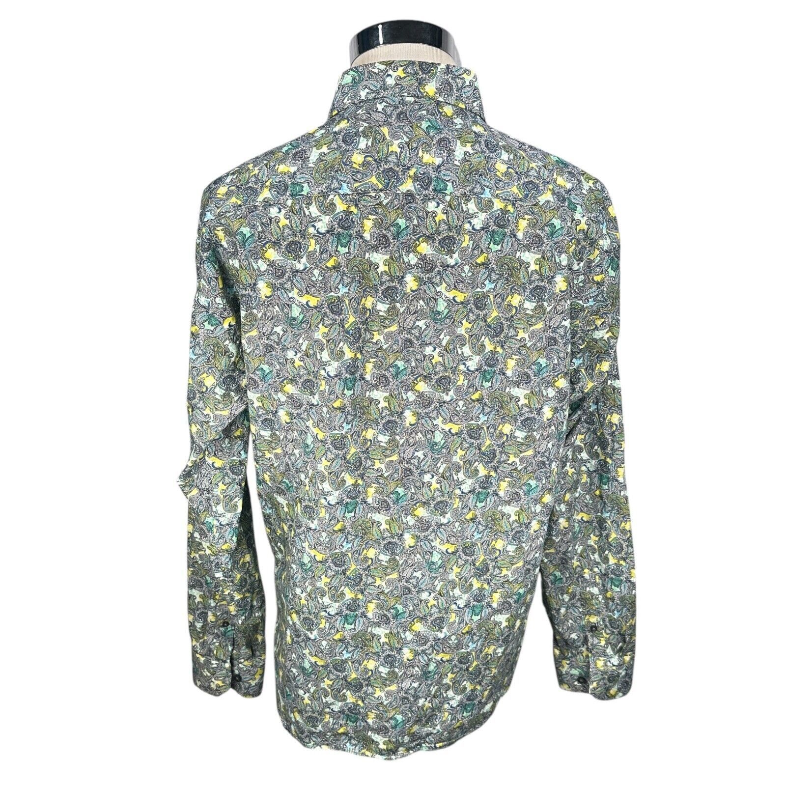 Jared Lang Jared Lang Paisley Shirt Mens 3XL XXXL Multicolor Button Up Size US XXL / EU 58 / 5 - 5 Thumbnail