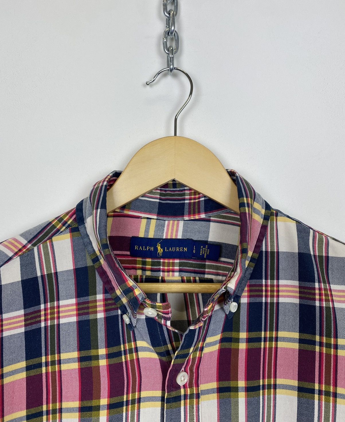 Polo Ralph Lauren RL Ralph Lauren Y2K Plaid Shirt Buttons-Up Long Sleeve 90’s Size US L / EU 52-54 / 3 - 4 Thumbnail