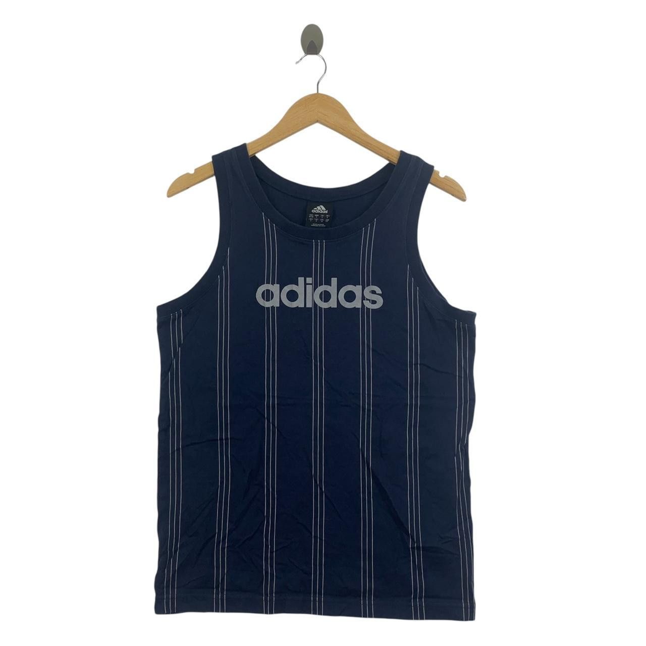 Vintage Vintage ADIDAS ORIGINALS EQUIPMENT Striped Tank Size US S / EU 44-46 / 1 - 1 Thumbnail