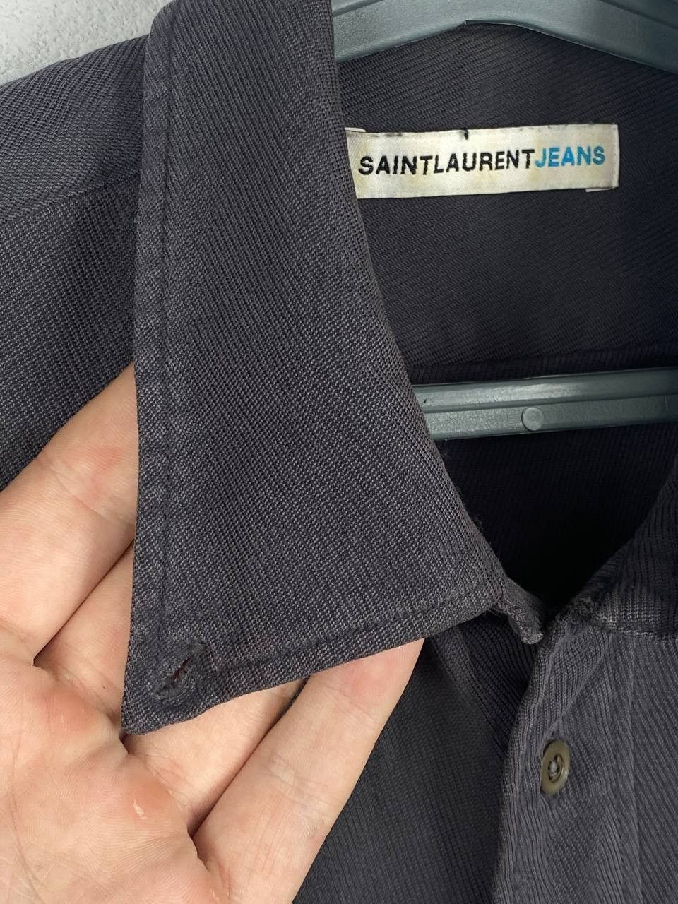 Vintage × Yves Saint Laurent Saint Laurent Jeans YSL Denim Shirt Yves Saint Laurent Shirt Size US L / EU 52-54 / 3 - 7 Thumbnail
