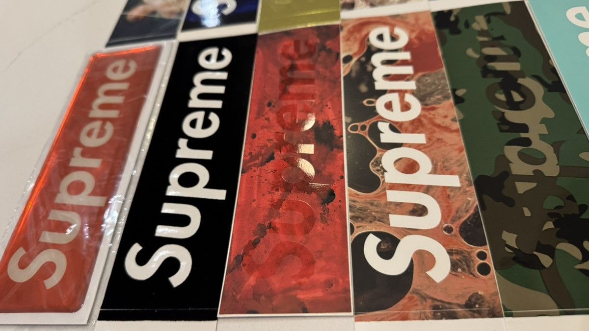 Supreme Supreme Box Logo Sticker Lot collection Size ONE SIZE - 14 Thumbnail
