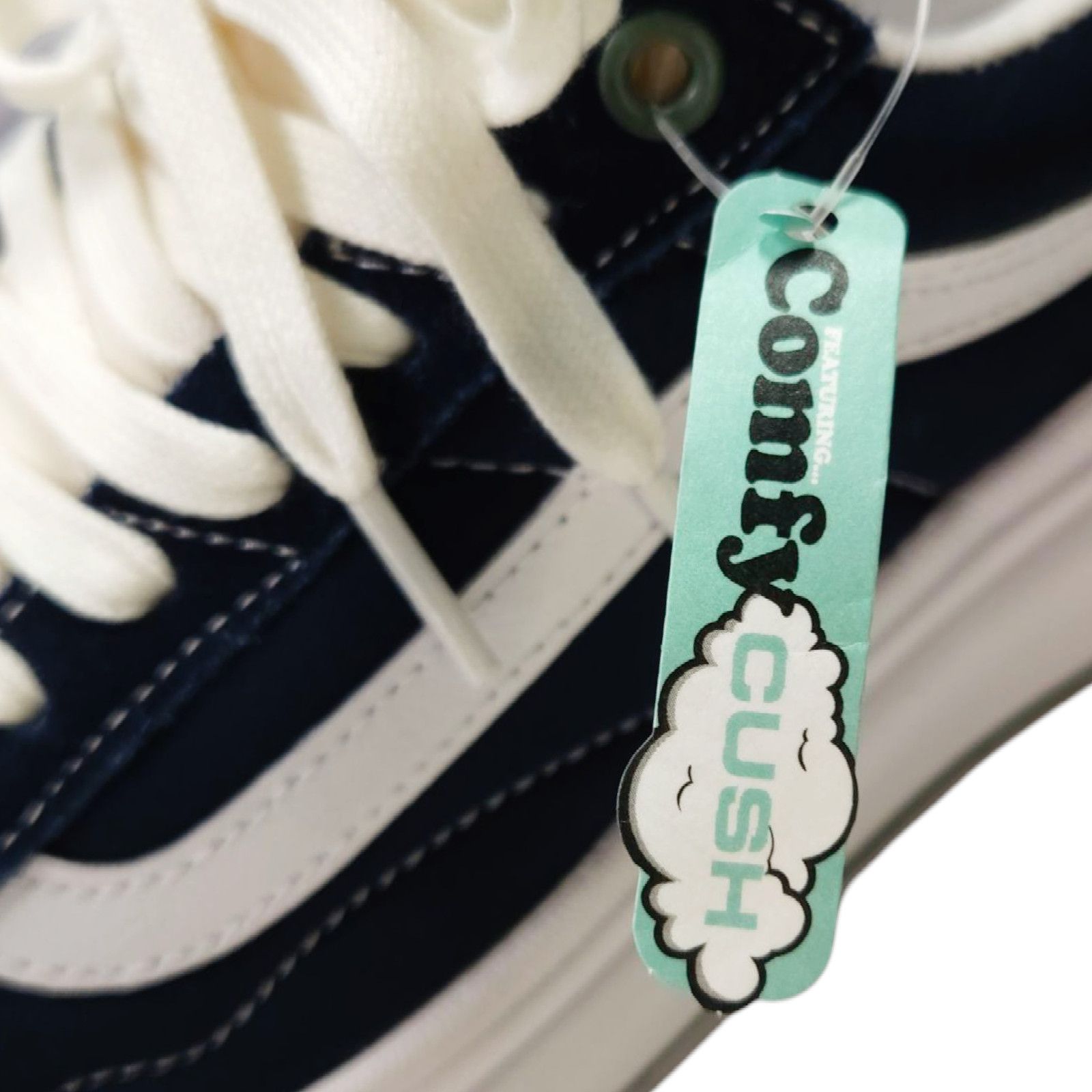 Vans EUC Vans Old Skool Dress Blues Sneakers Platform Sz. 8M/9.5W Size US 8 / EU 41 - 8 Thumbnail
