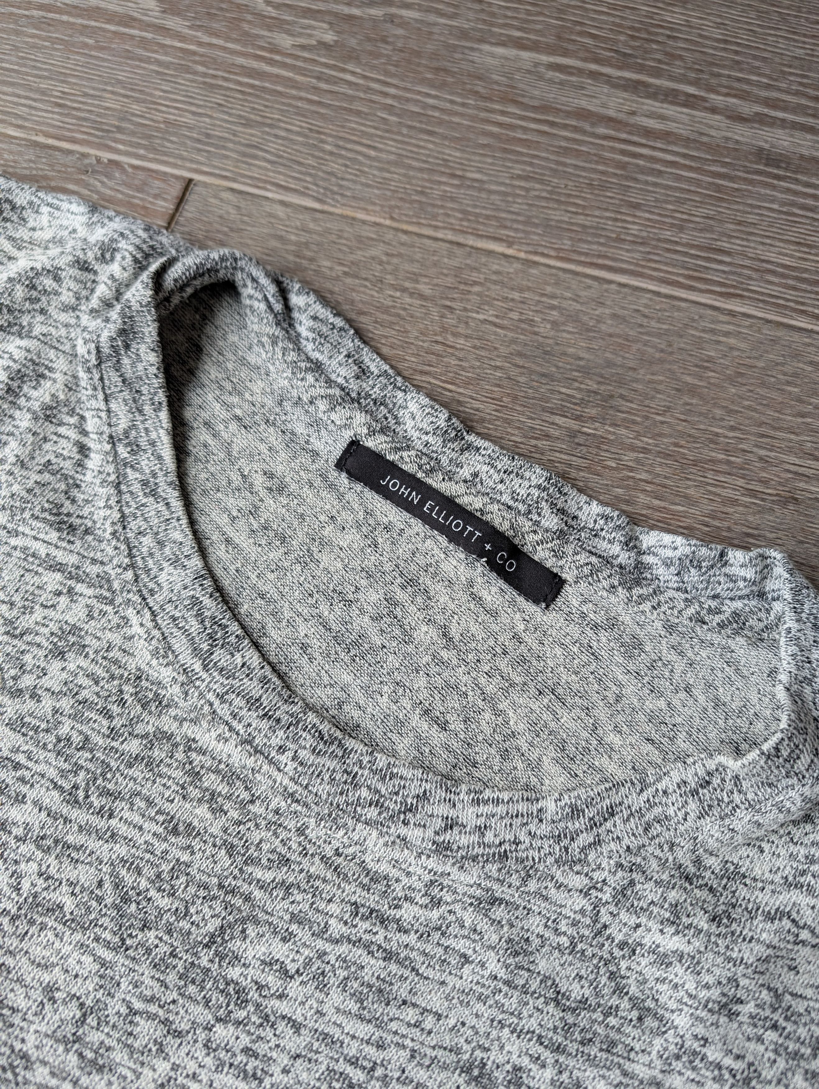 John Elliott Expo Tee Co Mix Grey Size US M / EU 48-50 / 2 - 2 Thumbnail