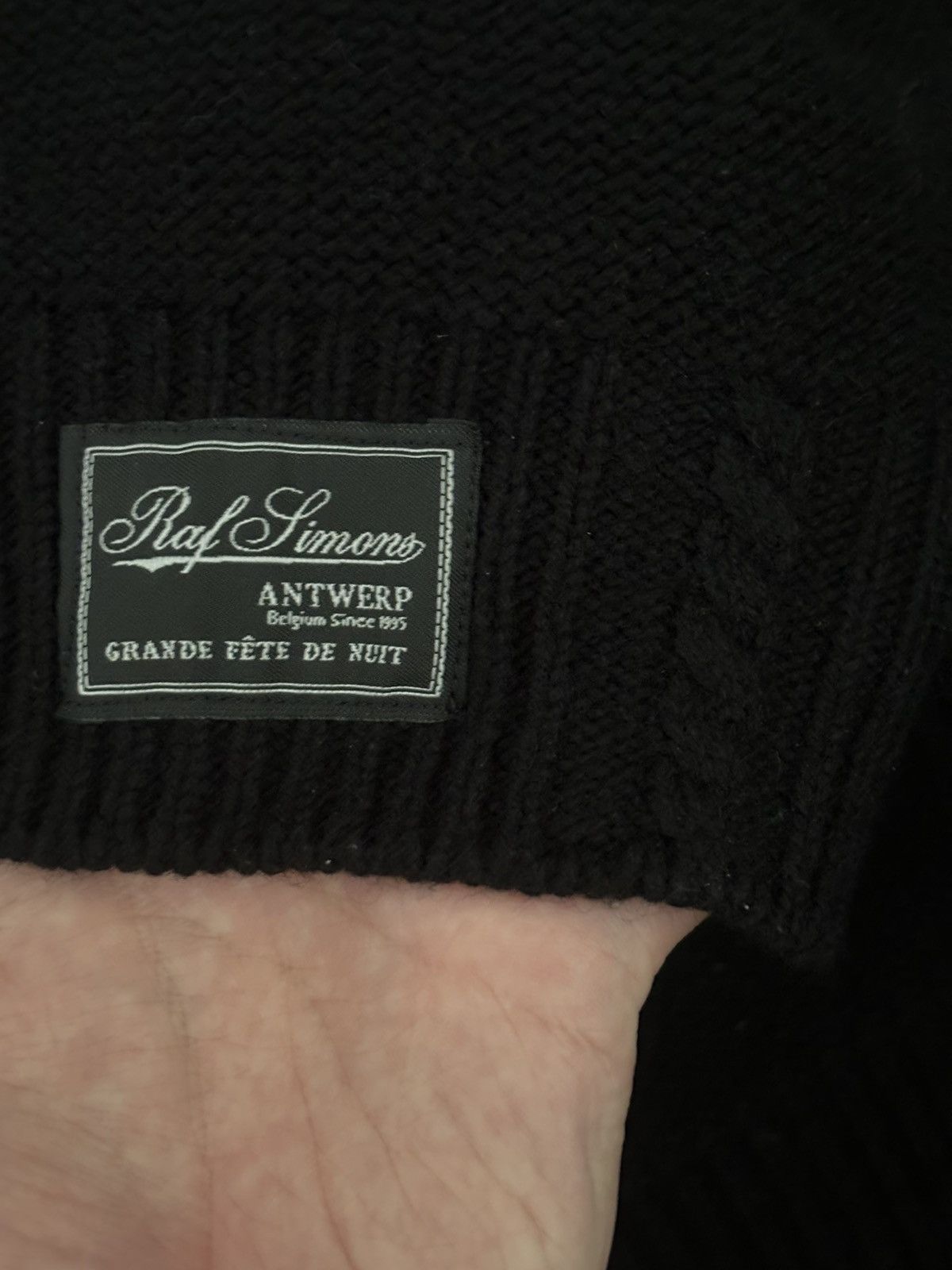 Raf Simons Raf Simons Grande Fete de Nuit Sweater Size US L / EU 52-54 / 3 - 4 Thumbnail