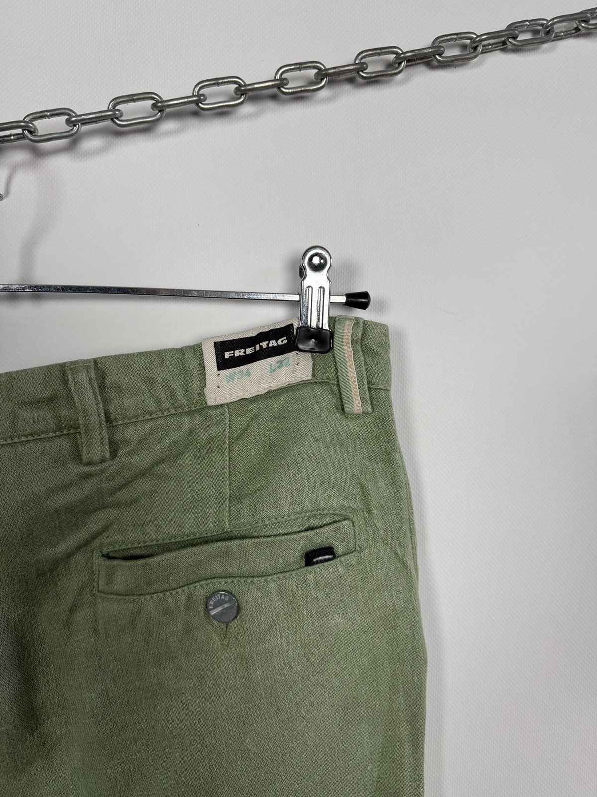 Freitag Freitag Linen Work Pants Casual Straight Vintage Sz W34 L32 Size US 34 / EU 50 - 14 Thumbnail