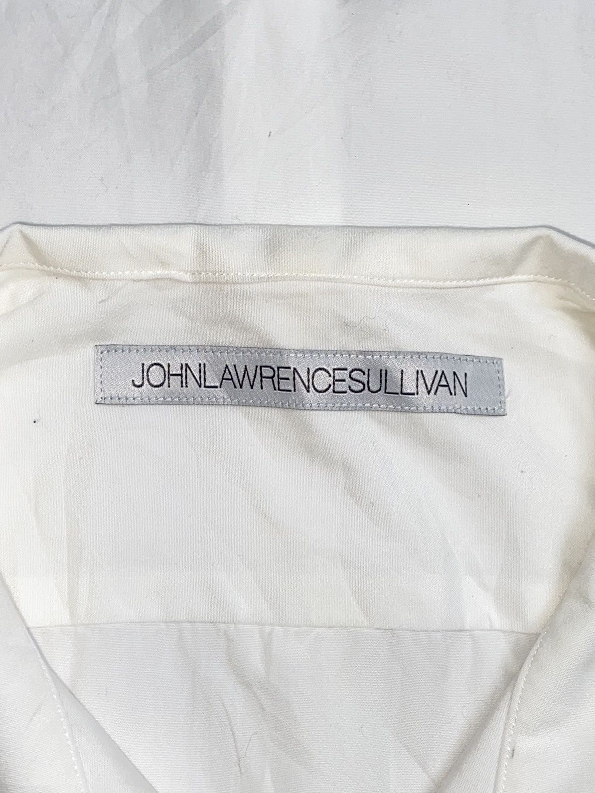 Designer × JOHN LAWRENCE SULLIVAN × Japanese Brand JOHN LAWRENCE SULLIVAN White Shirt Size US S / EU 44-46 / 1 - 6 Thumbnail