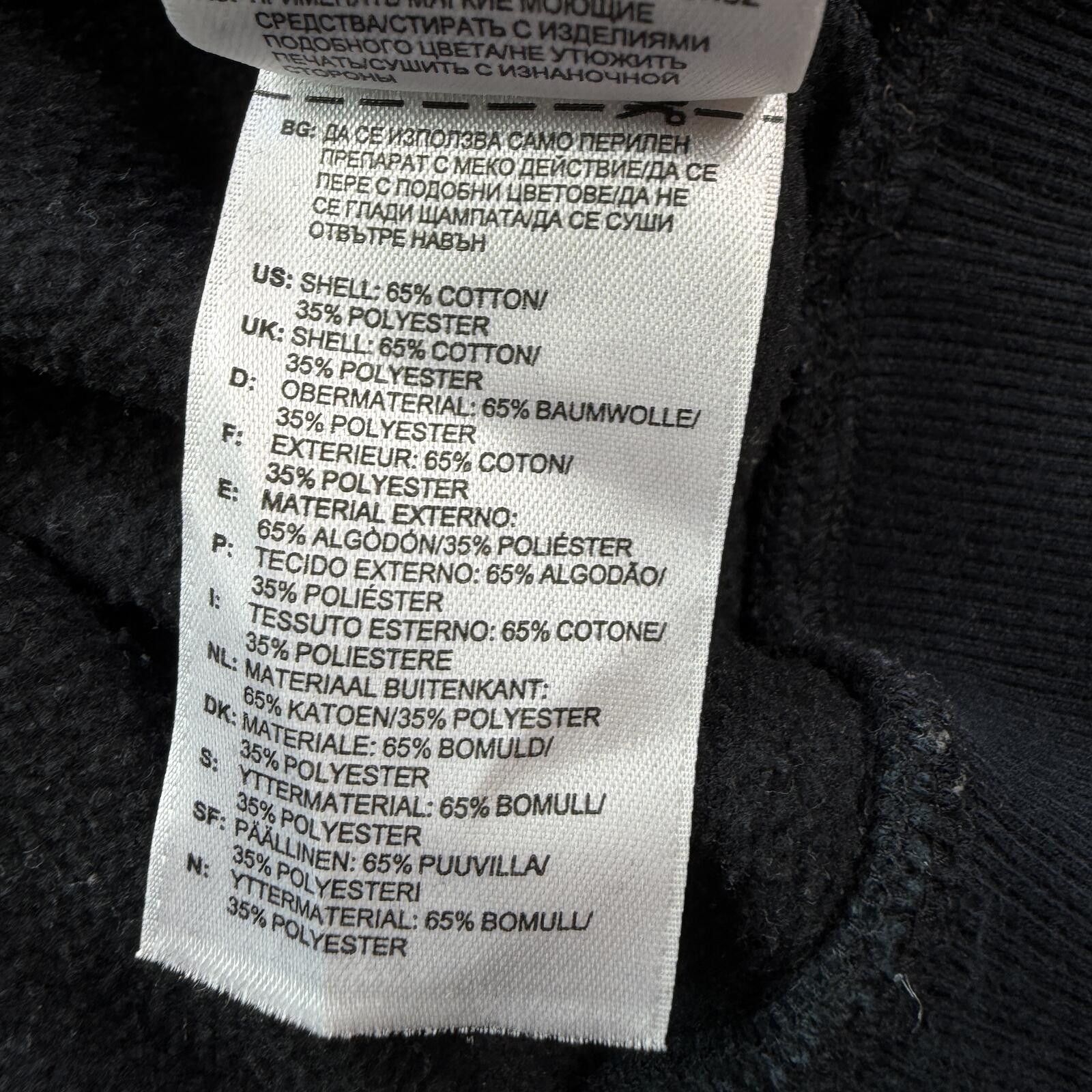 Adidas Adidas Originals Trefoil Hoodie XL Black Pullover Sweatshirt Size US XL / EU 56 / 4 - 9 Thumbnail