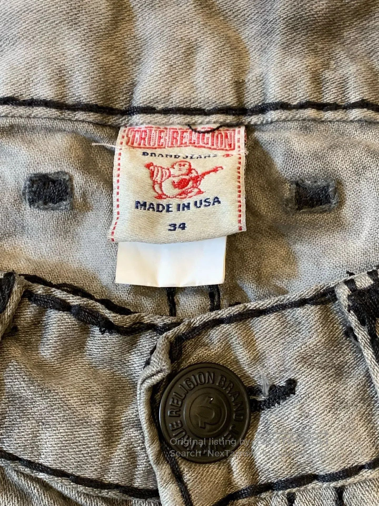 True Religion True Religion Logan Super T Jeans. Size US 34 / EU 50 - 4 Thumbnail