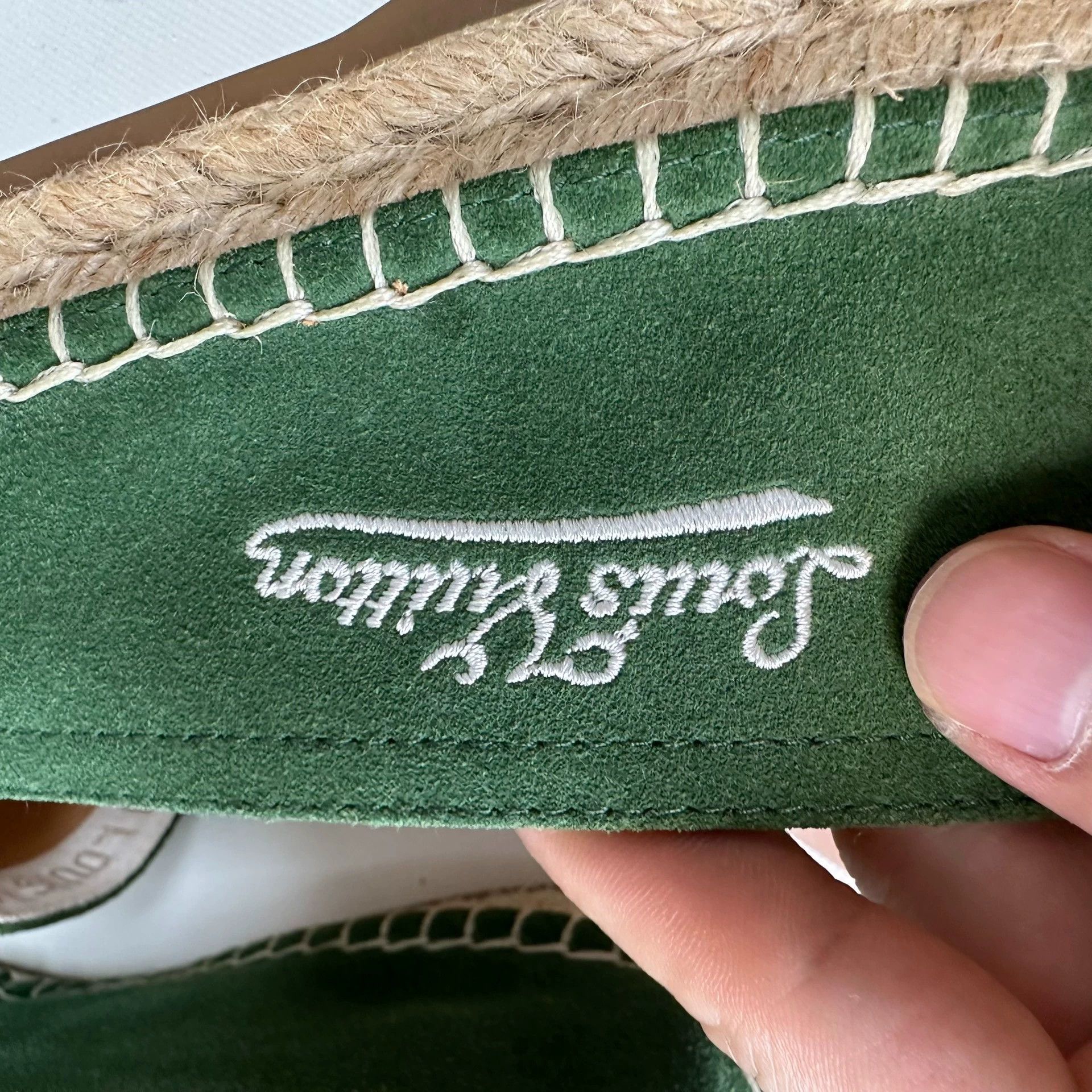 Louis Vuitton Louis Vuitton Green Boat Shoes Size 42 Size US 9 / EU 42 - 9 Thumbnail
