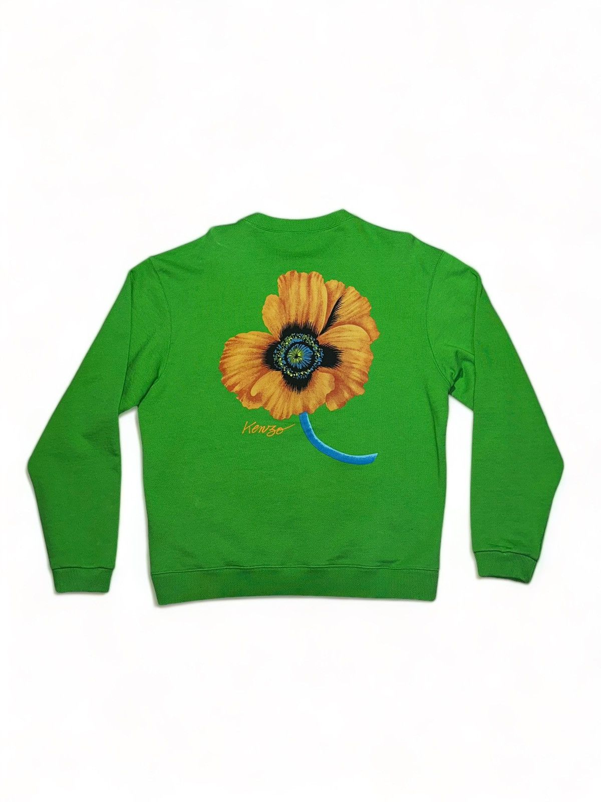 Kenzo KENZO FLORAL PRINTED CREWNECK SWEATSHIRT Size US M / EU 48-50 / 2 - 1 Thumbnail