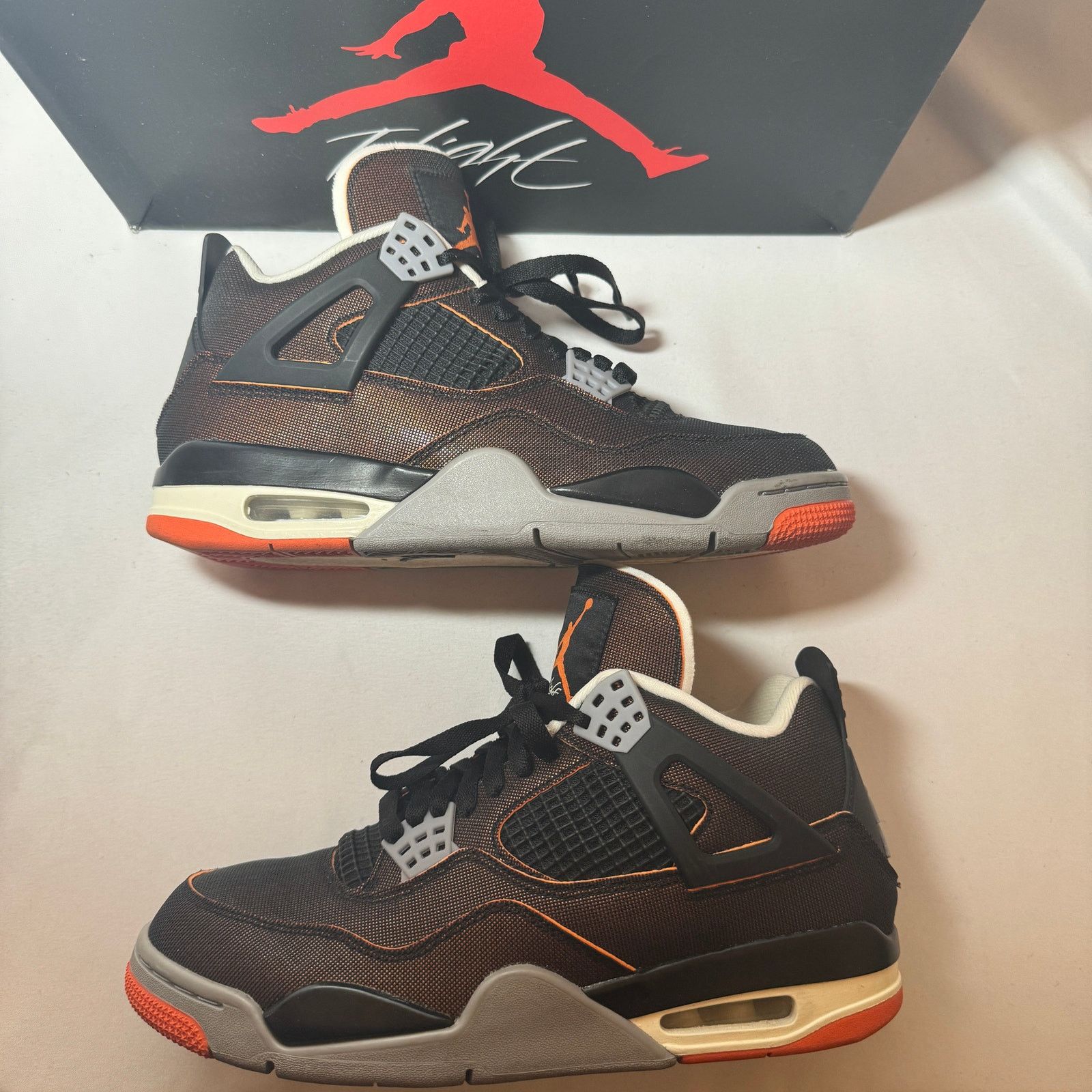 Jordan Brand × Nike Size 9.5 - Nike Air Jordan 4 Retro Starfish Women's Shoes Size US 9.5 / IT 39.5 - 2 Thumbnail
