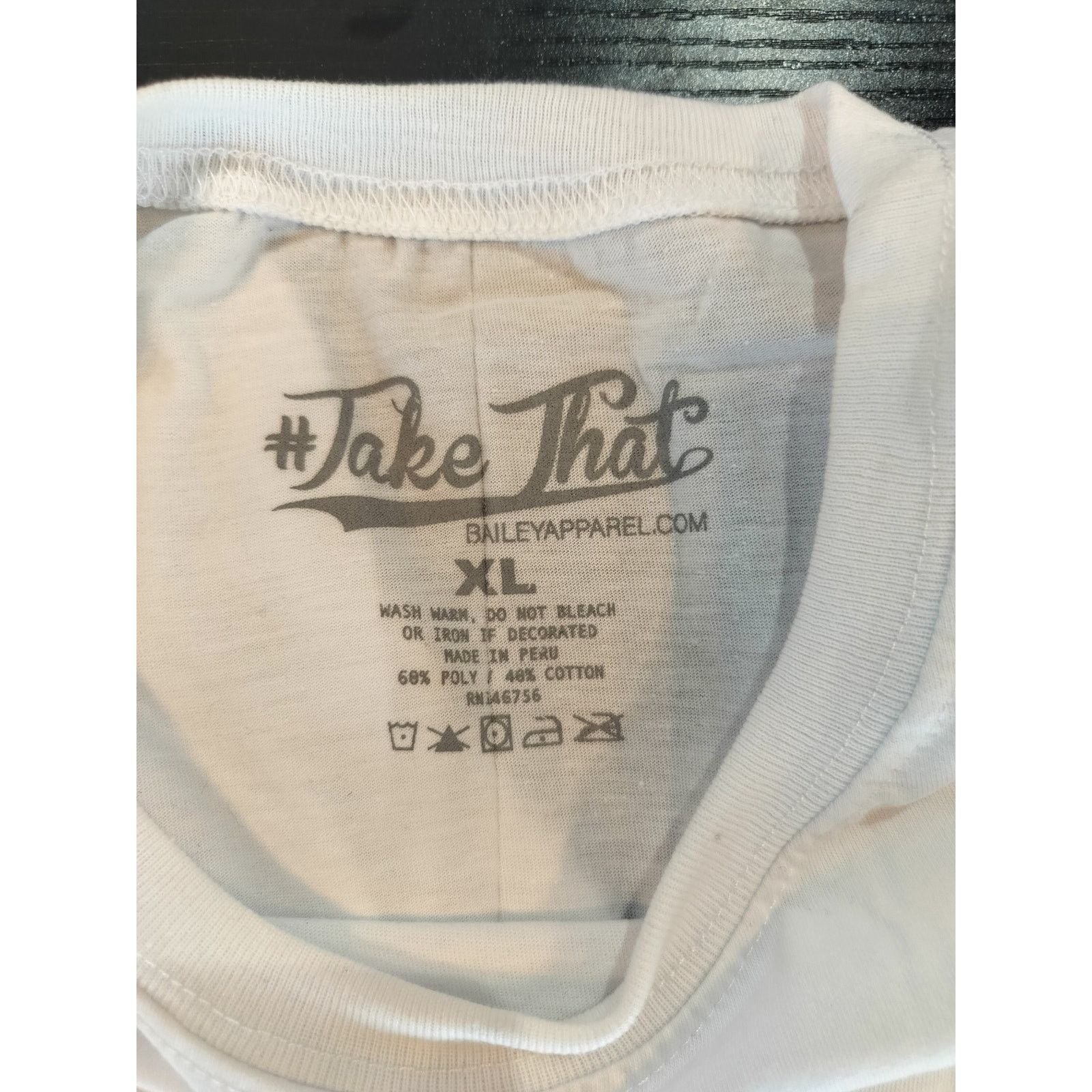 Other #Take That Juniors XL White Crop Tee “Chillin’” Graphic Size XL / US 12-14 / IT 48-50 - 6 Thumbnail